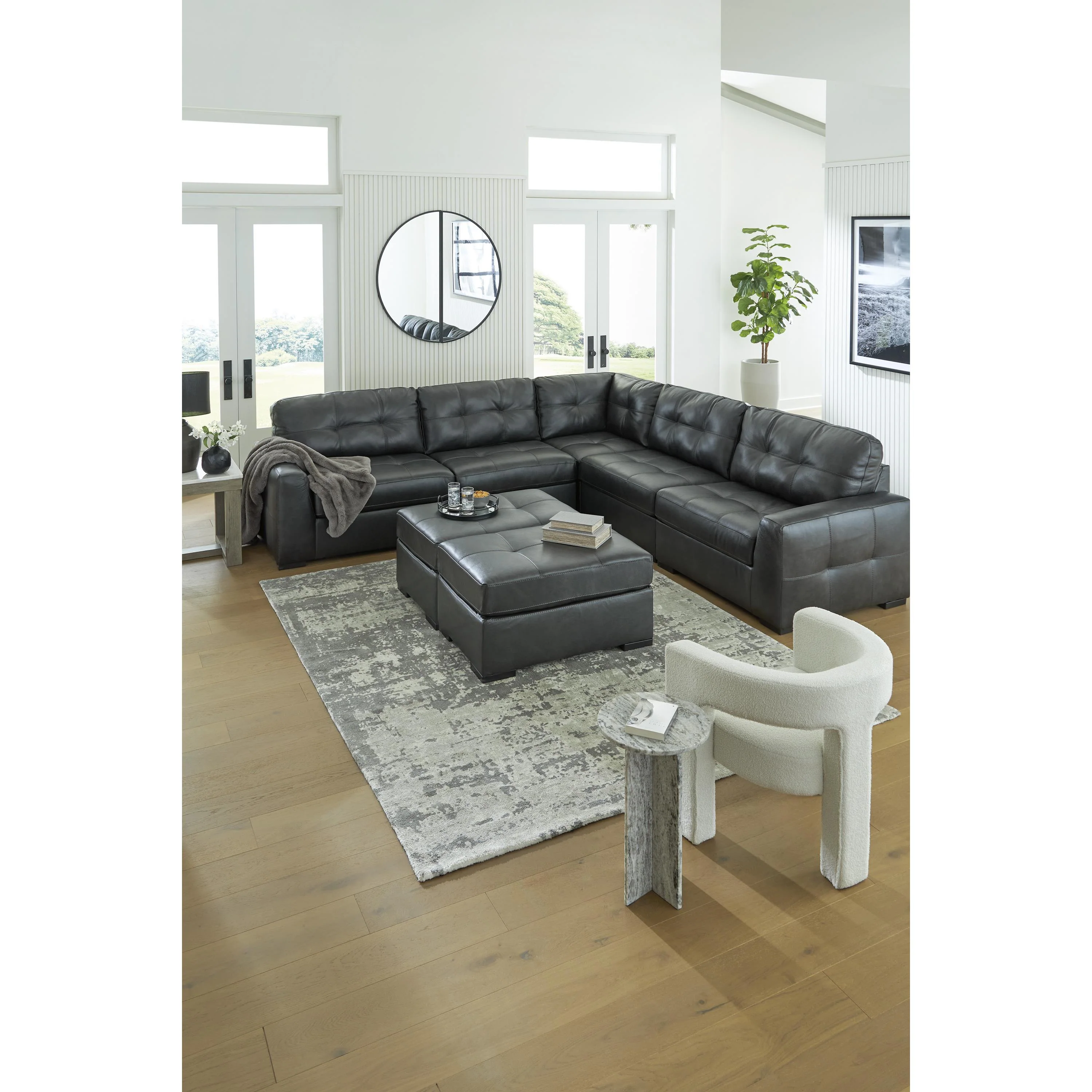 Signature Design by Ashley Brindley Pier 9950308 Oversized Accent Ottoman - Image 3