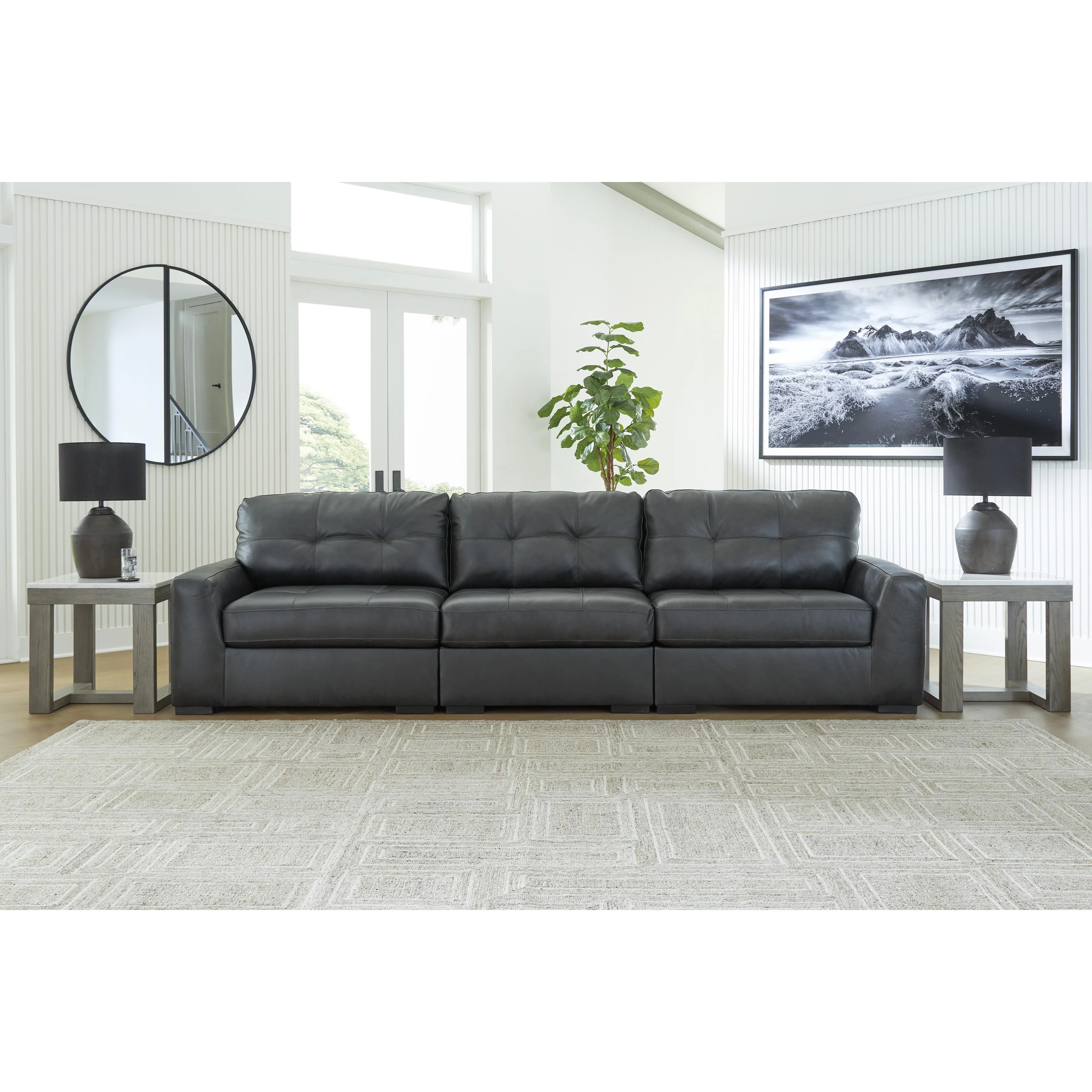 Signature Design by Ashley Brindley Pier 99503S2 3 pc Sectional Sofa - Image 2