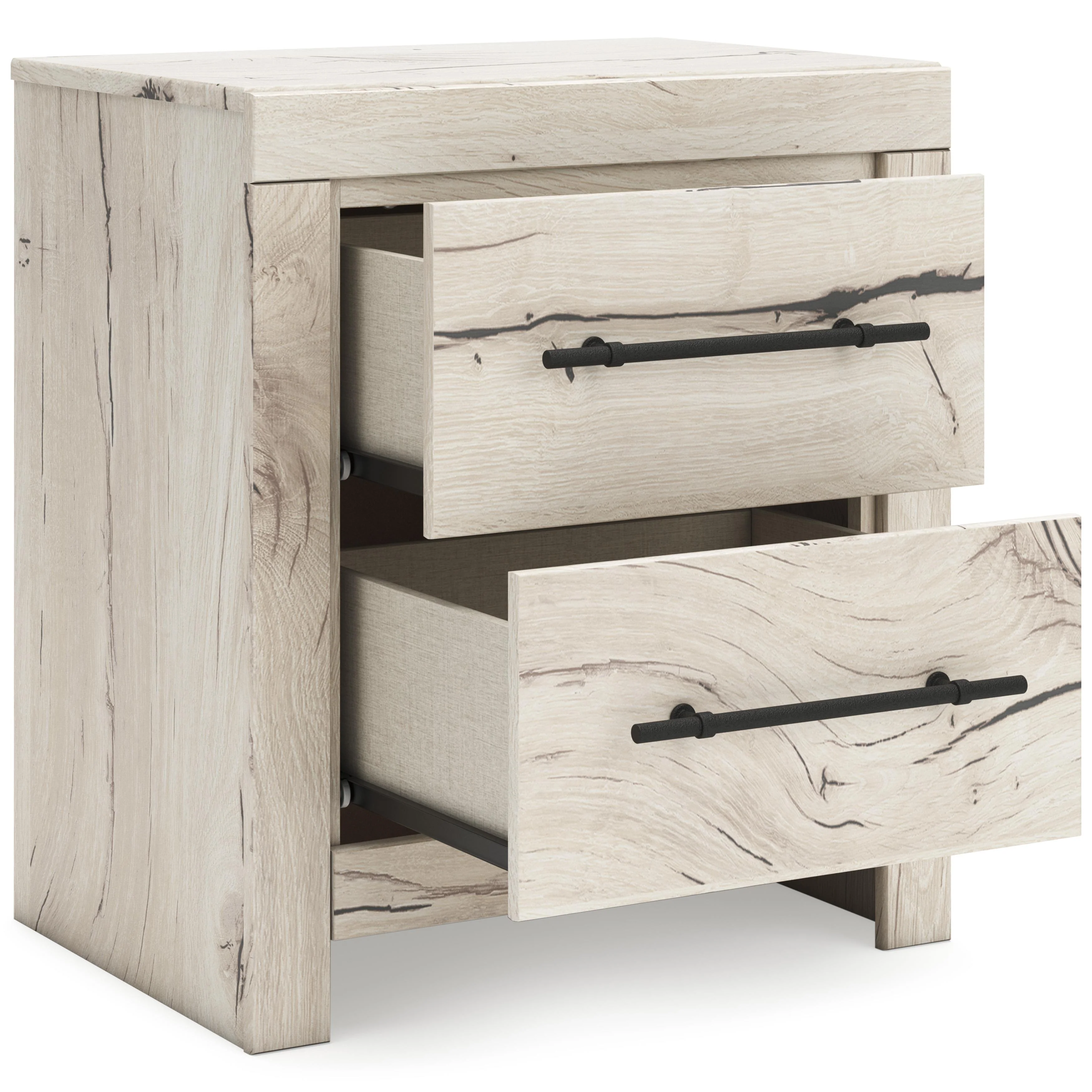 Benchcraft Lawroy B2310-92 Two Drawer Night Stand - Image 2