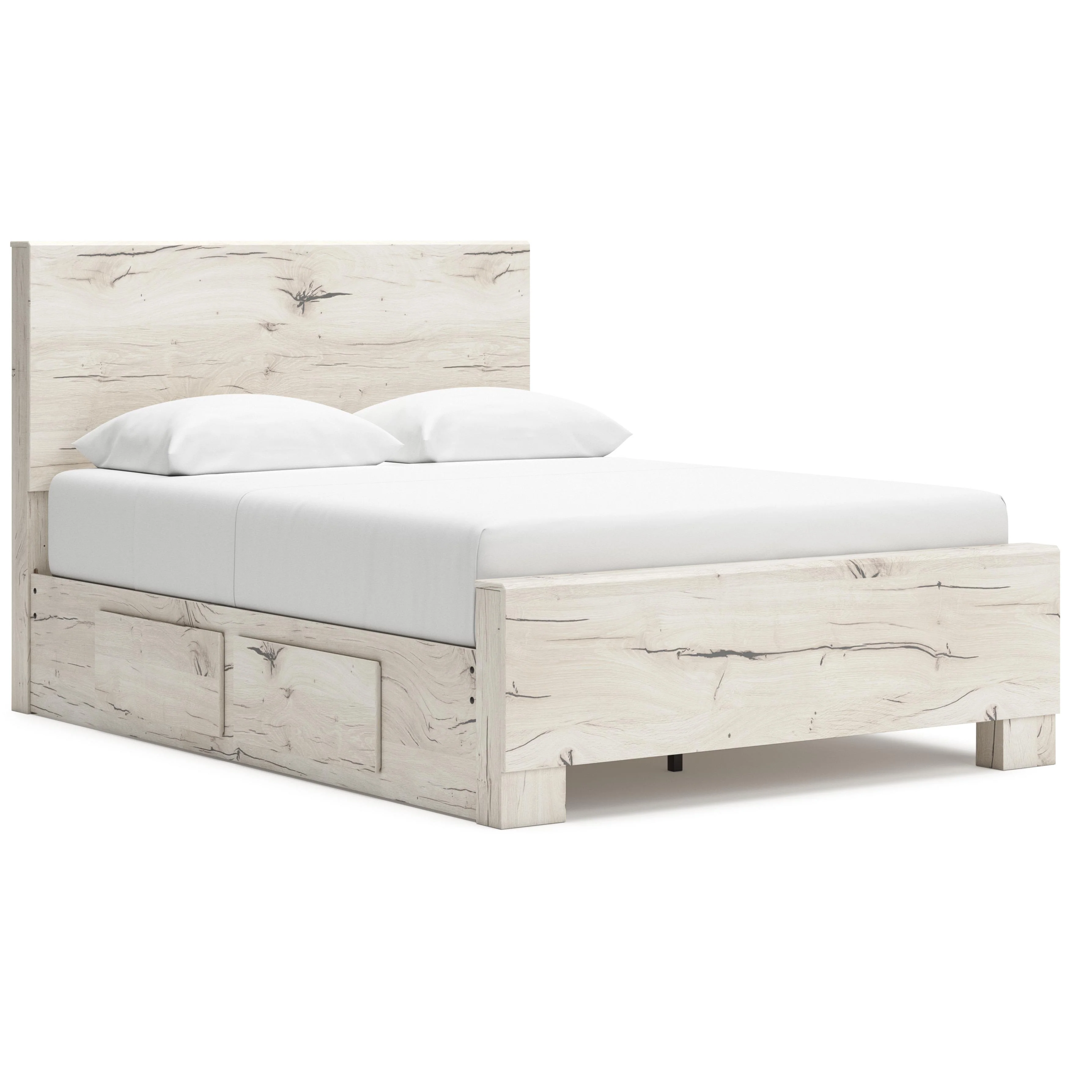 Signature Design by Ashley Lawroy B2310B6 Queen Panel Bed with Storage - Image 1