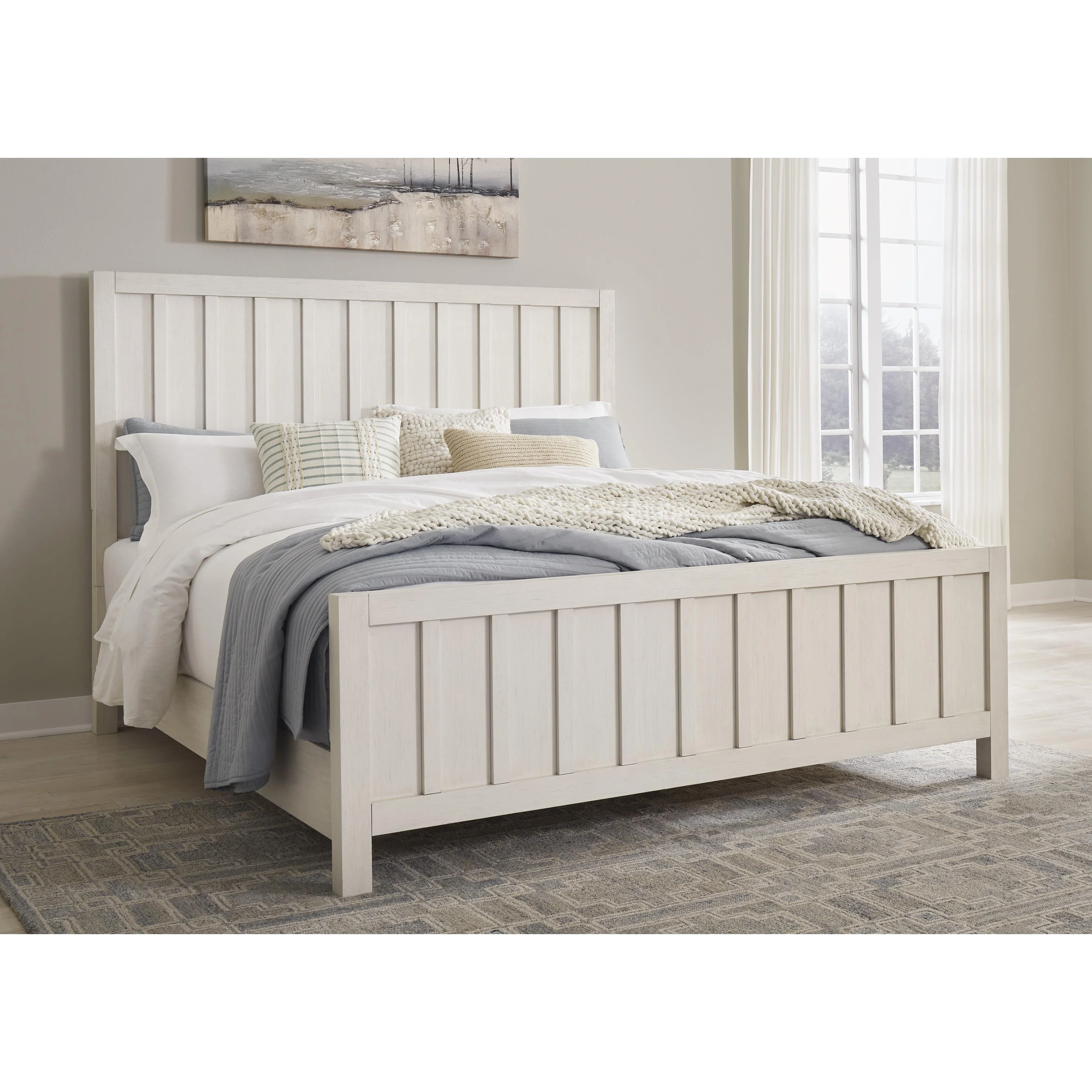 Benchcraft Shaybrock B683B7 California King Panel Bed - Image 3
