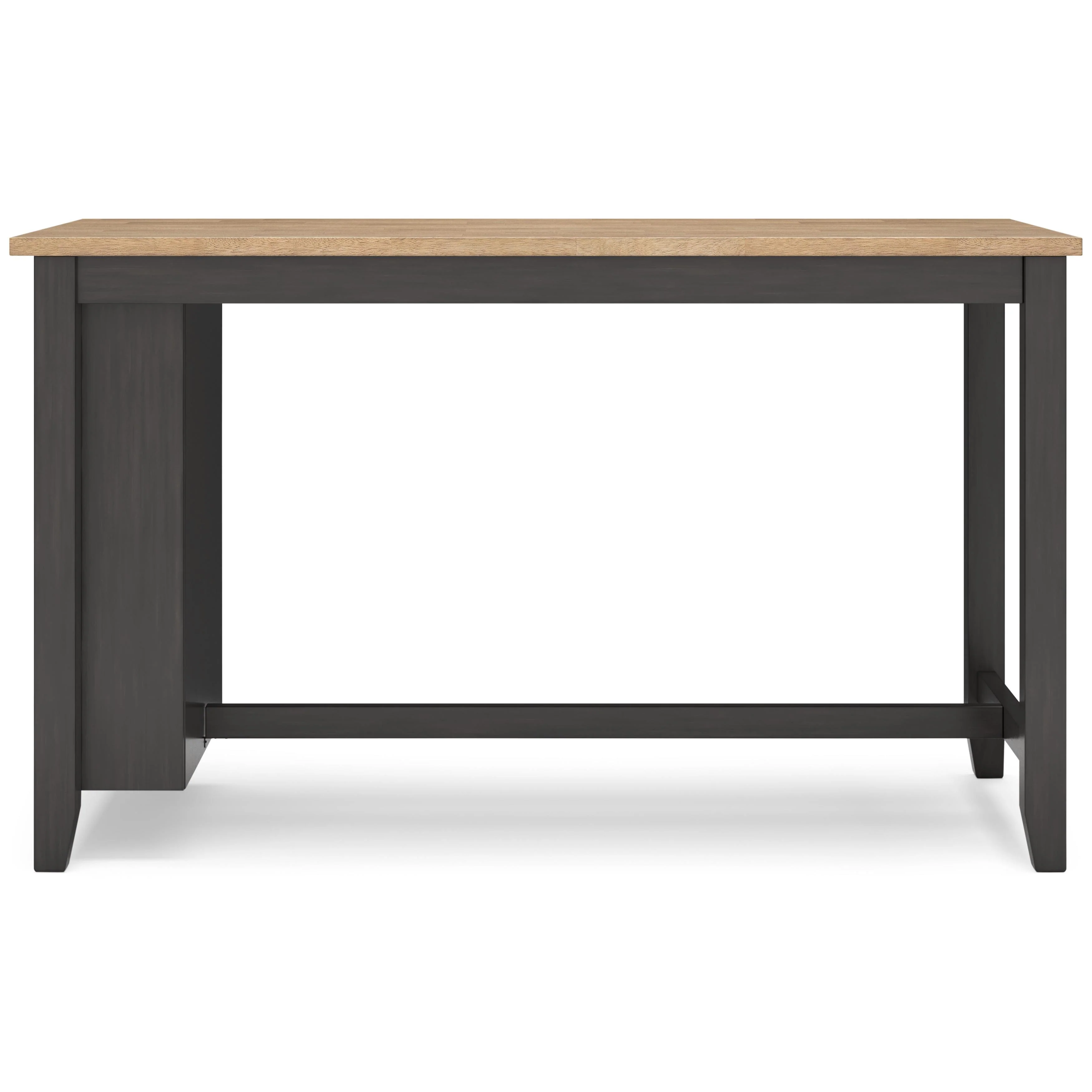 Signature Design by Ashley Gesthaven D396-13 Rectangular Dining Room Counter Table - Image 2
