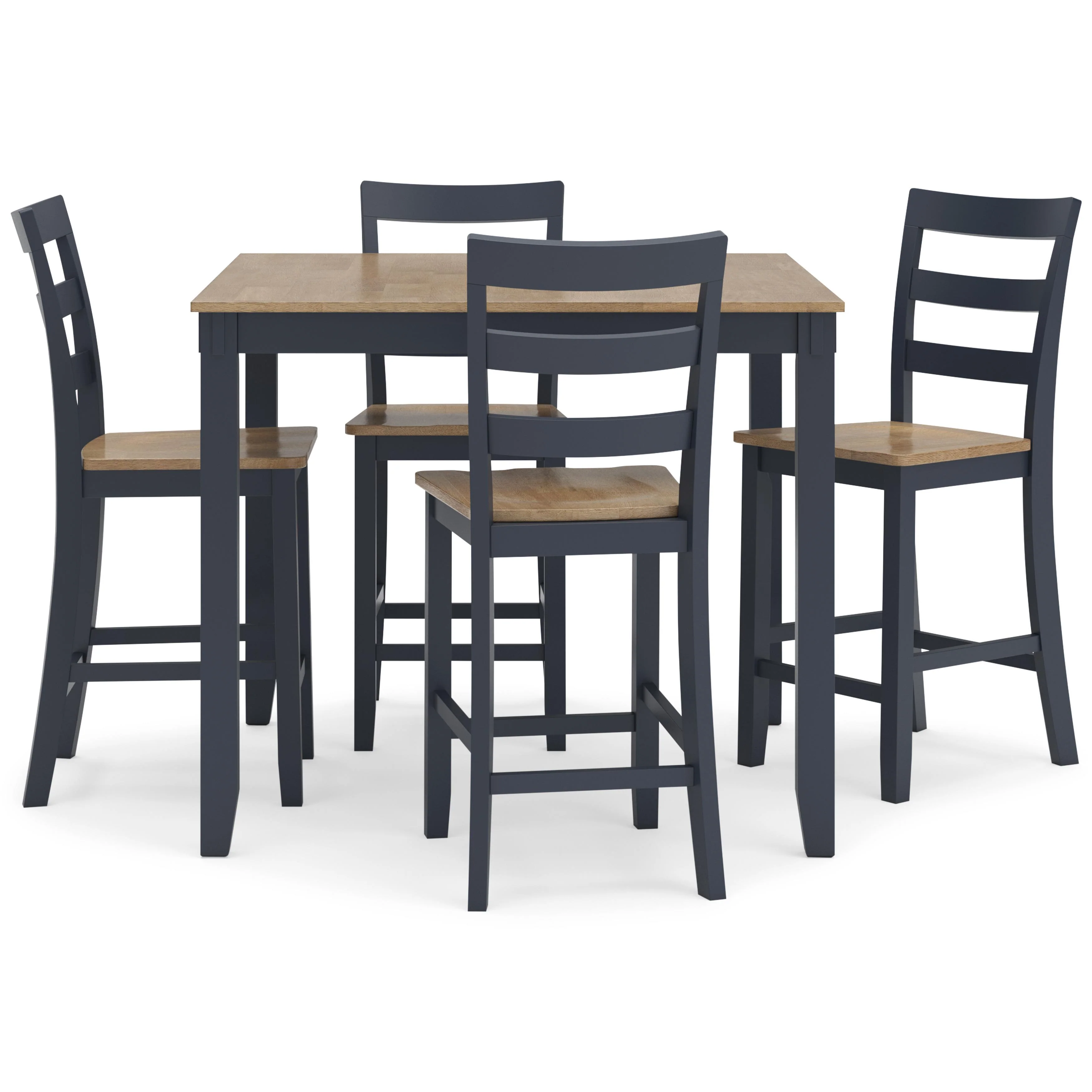 Signature Design by Ashley Gesthaven D399-223 Dining Room Counter Table Set - Image 2