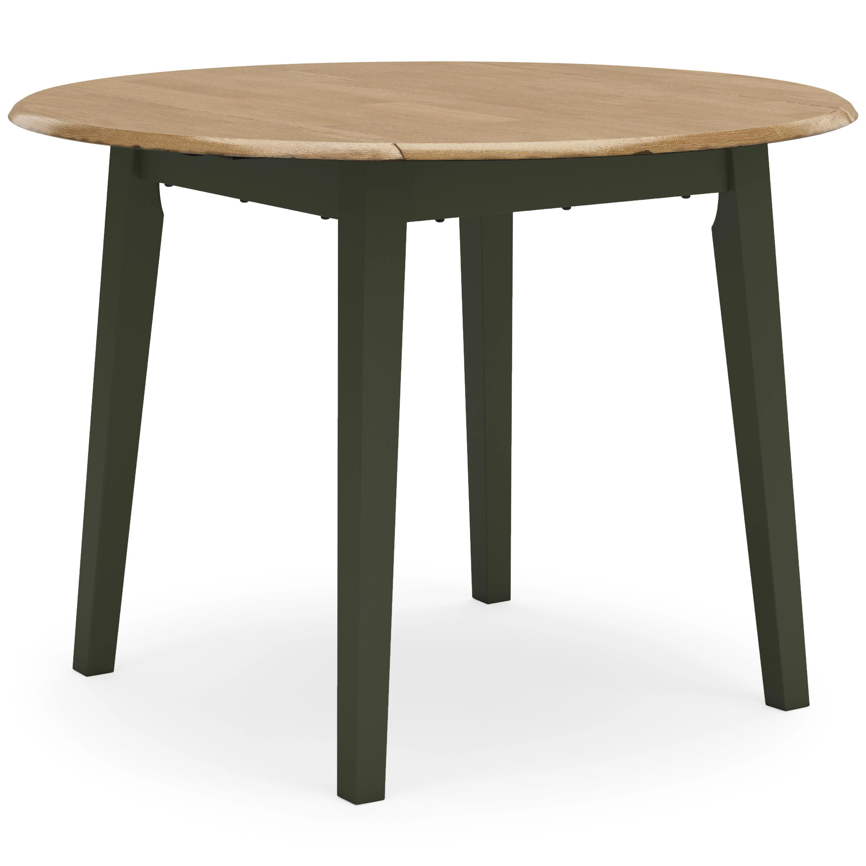 Signature Design by Ashley Gesthaven D401-15 Round Dining Room Drop Leaf Table - Image 2