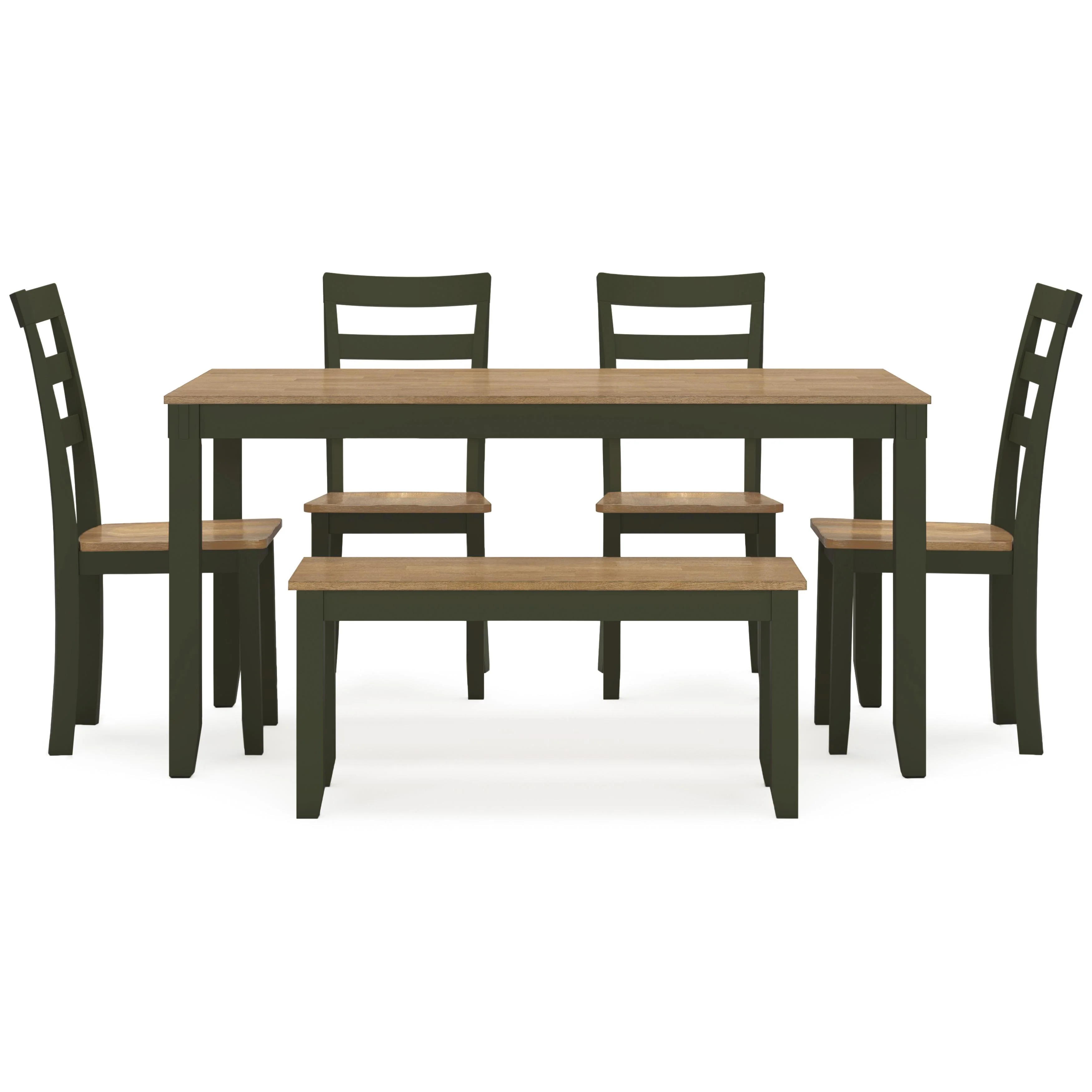 Signature Design by Ashley Gesthaven D401-325 Dining Room Table Set - Image 2