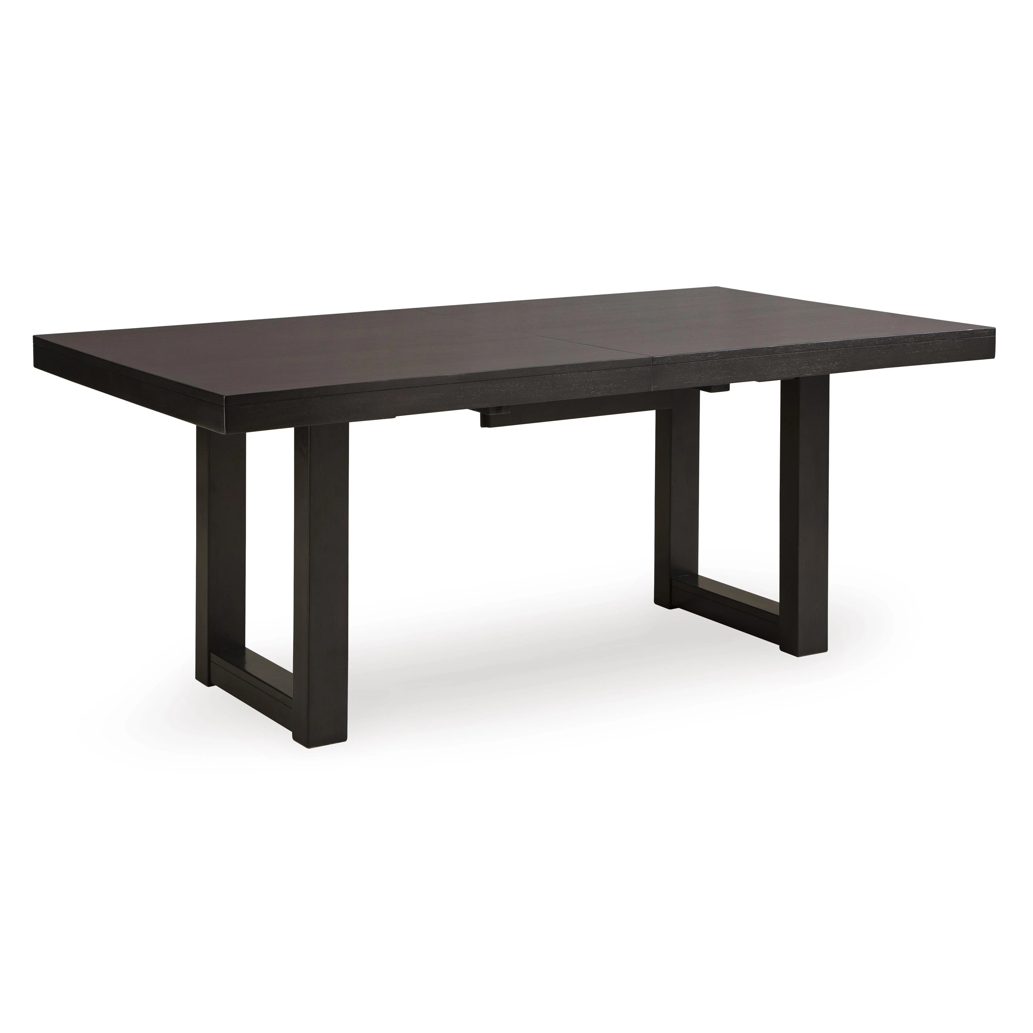 Signature Design by Ashley Neymorton D618-35 Rectangular Dining Room Butterfly Extension Table - Image 2