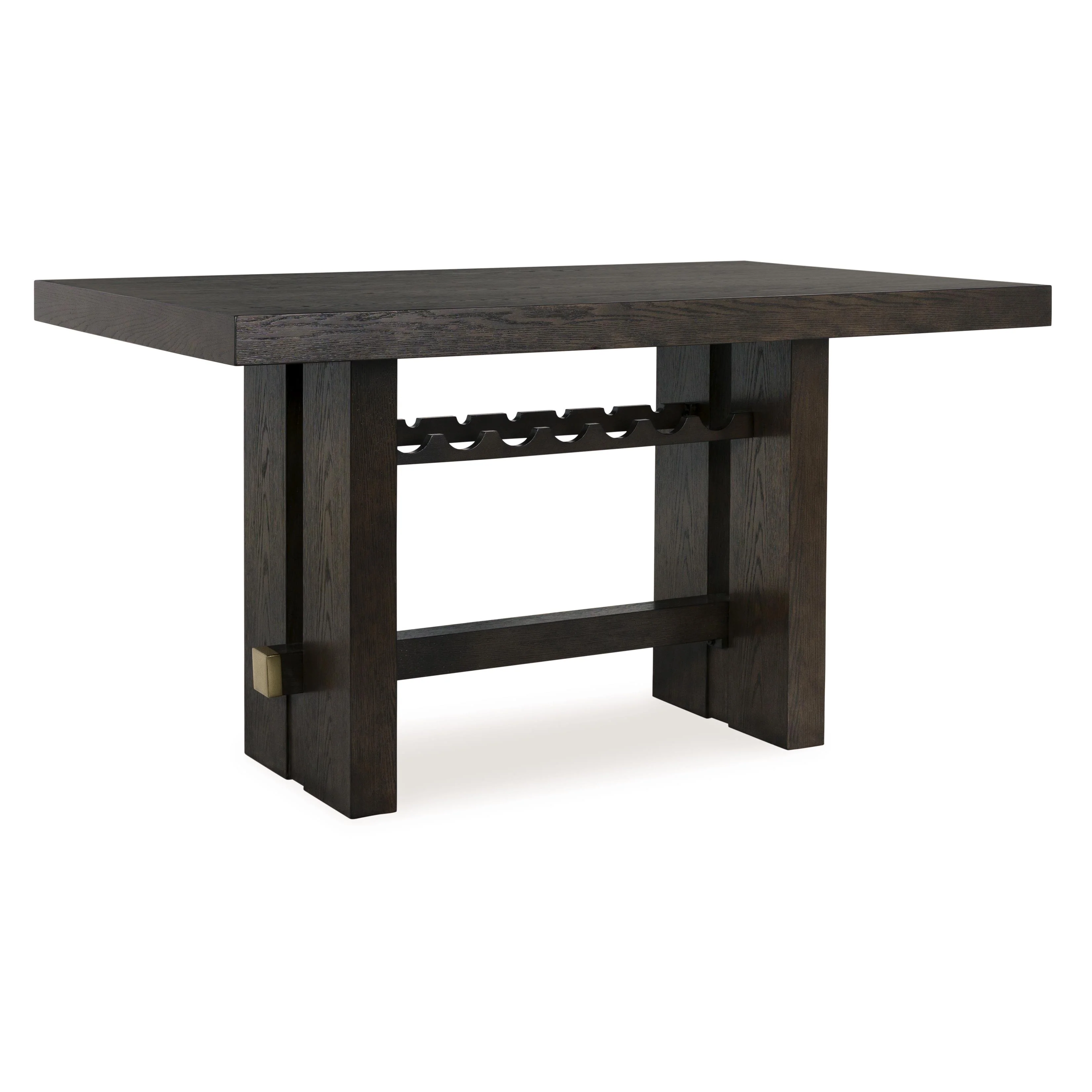 Signature Design by Ashley Burkhaus D984-32 Rectangular Dining Room Counter Table - Image 1