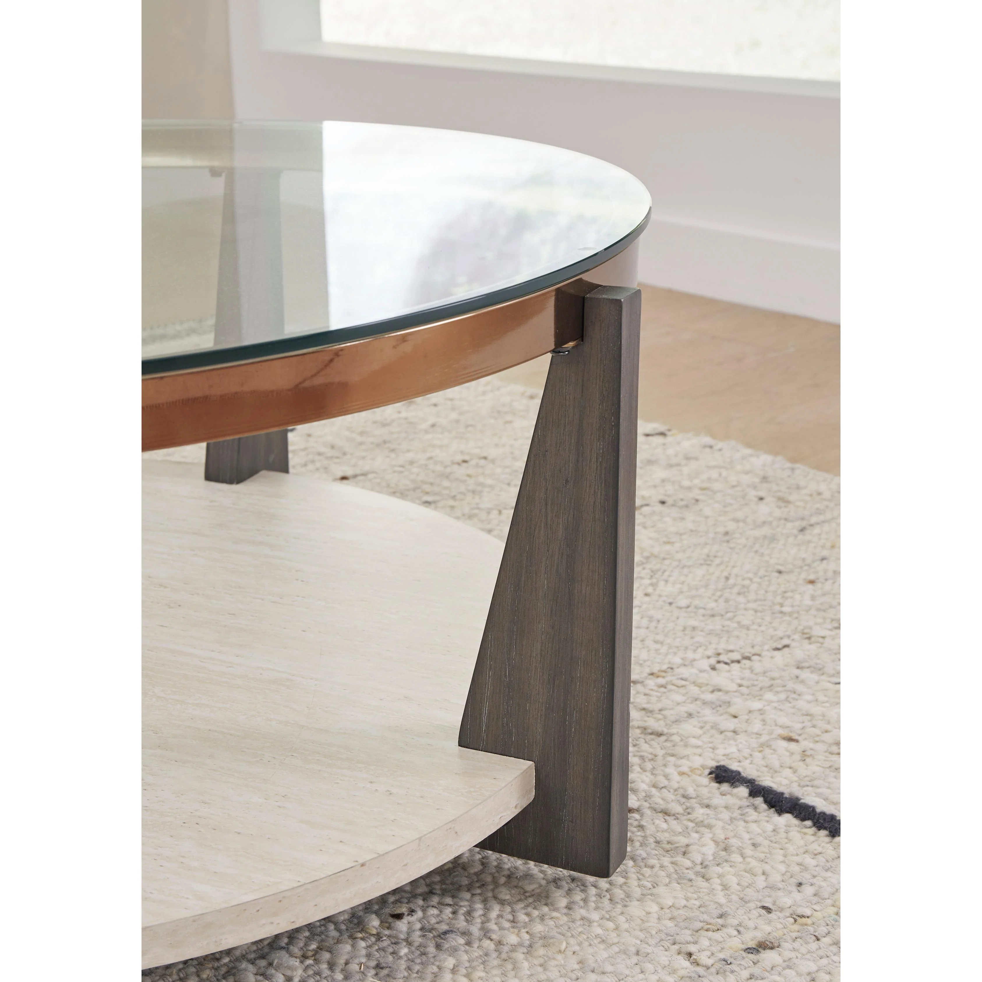 Signature Design by Ashley Frazwa T432T1 Coffee Table and 2 End Tables - Image 3
