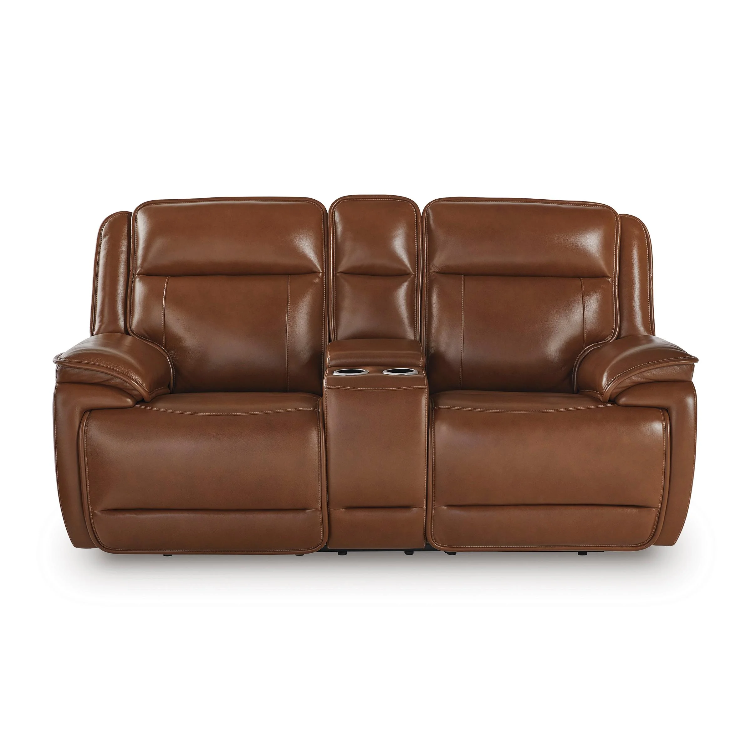 Signature Design by Ashley Healy Pier U1120418 Power Reclining Loveseat with Console and Adjustable Headrest - Image 3