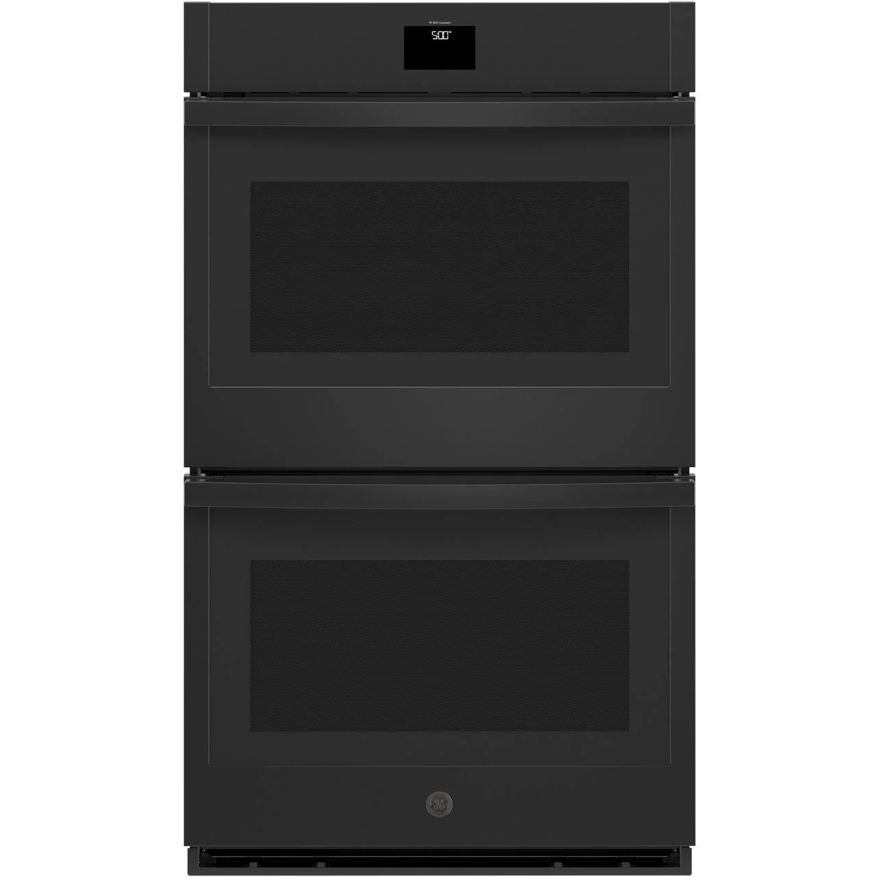 GE 30-inch, 10.0 cu. ft. Built-in Double Wall Oven with True European Convection Technology JTD5000DVBB - Image 1