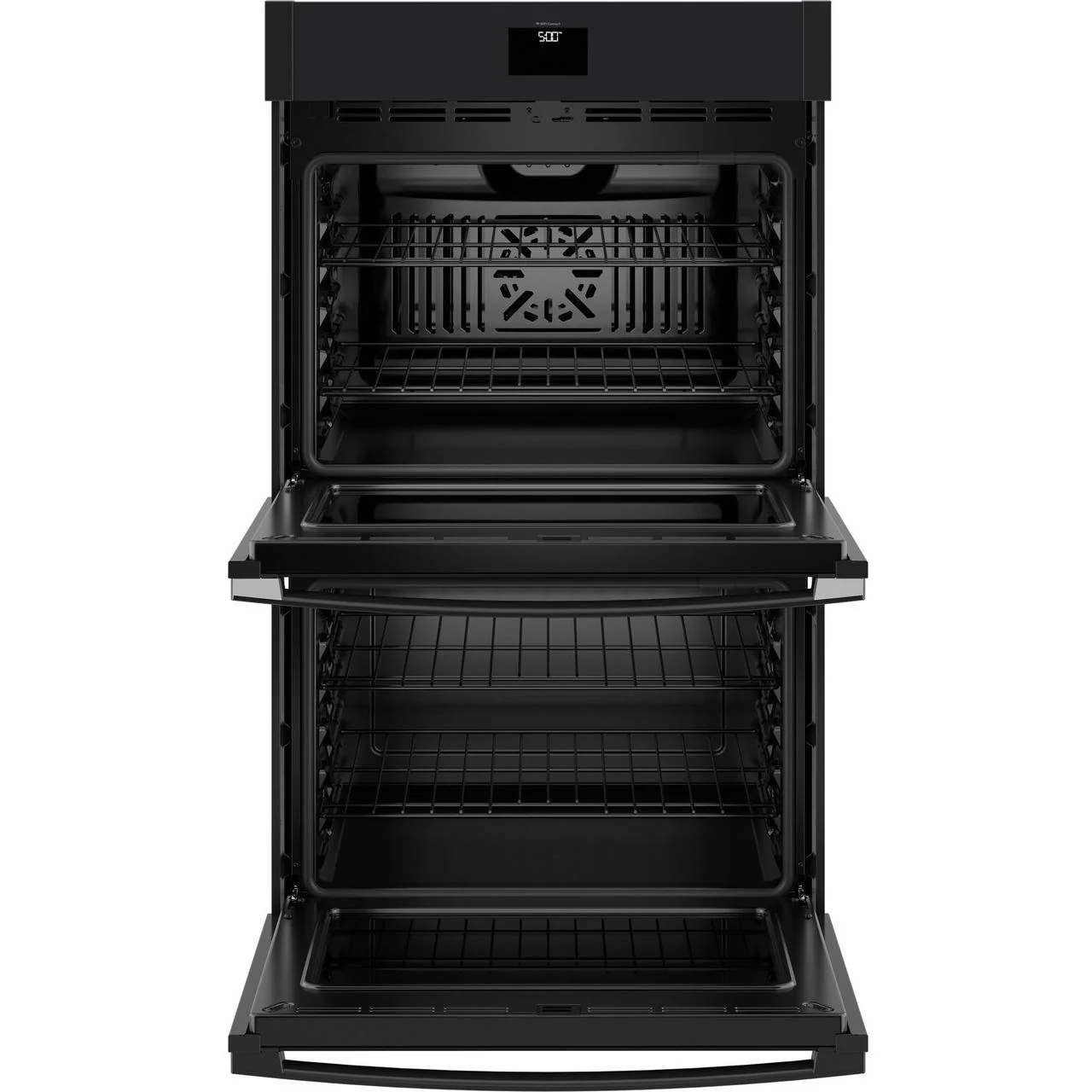 GE 30-inch, 10.0 cu. ft. Built-in Double Wall Oven with True European Convection Technology JTD5000DVBB - Image 3