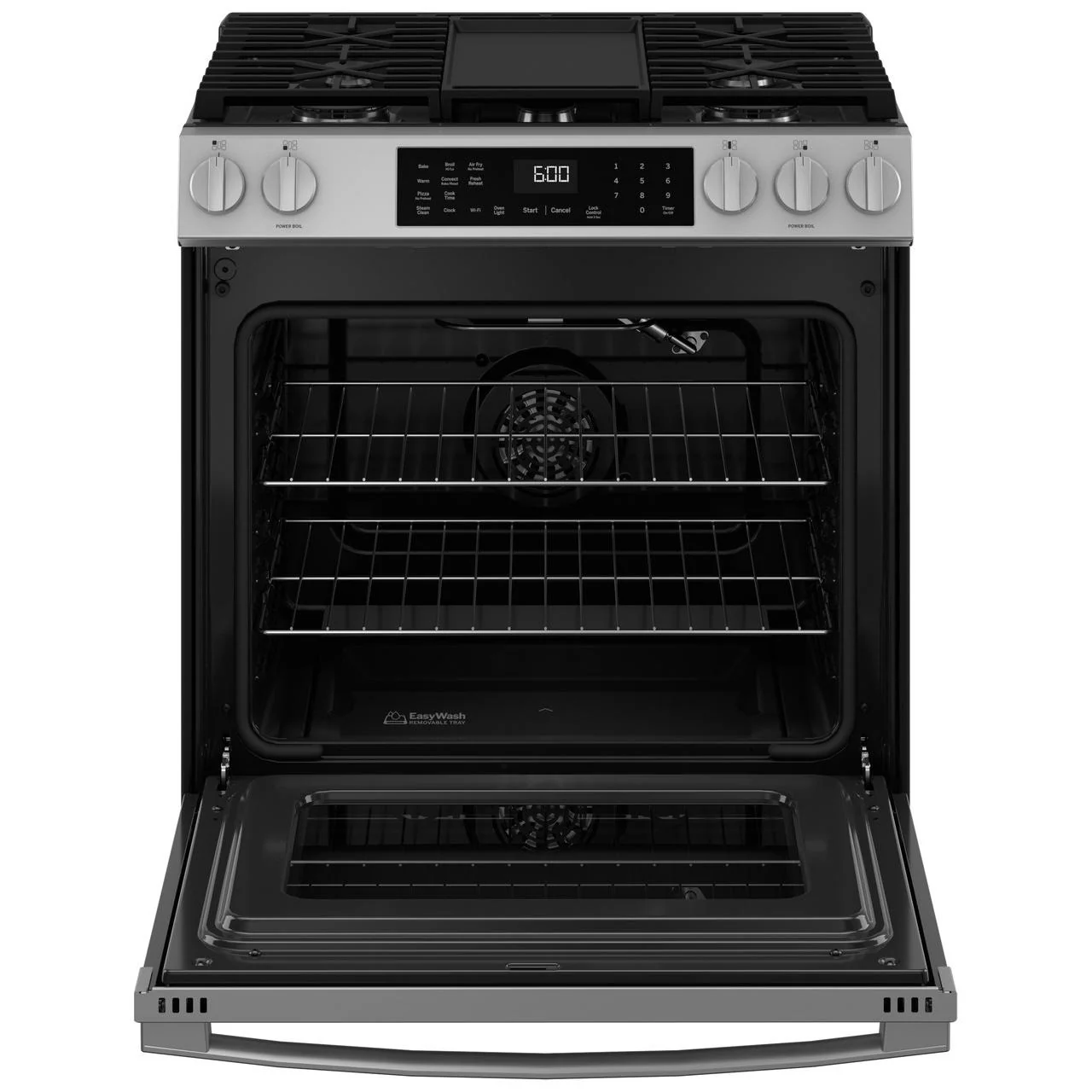 GE 30-inch Slide-in Gas Range with Convection Technology GGS60LAVFS - Image 3