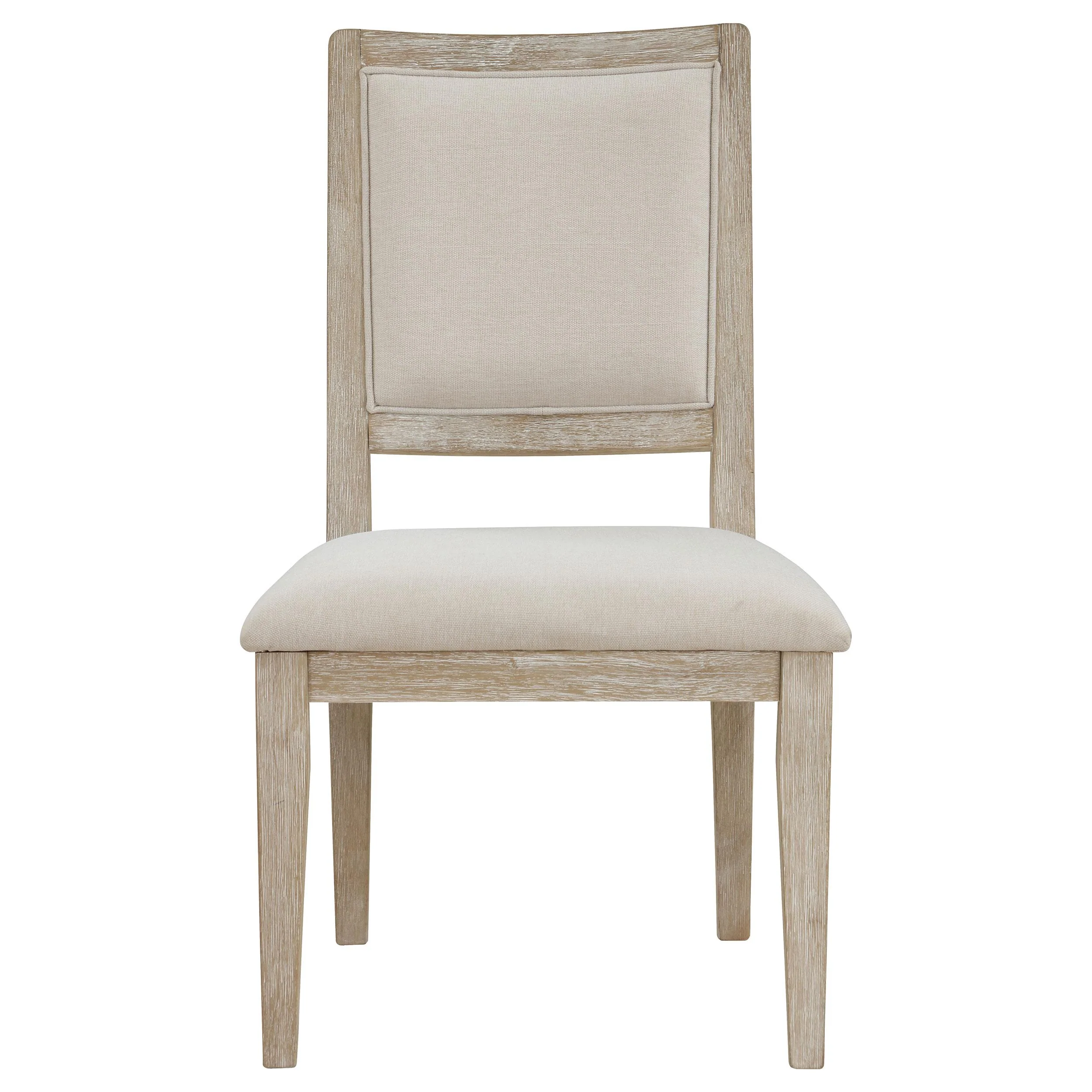 Coaster Furniture Trofello 123122 Cushioned Dining Side Chair - White Washed - Image 2