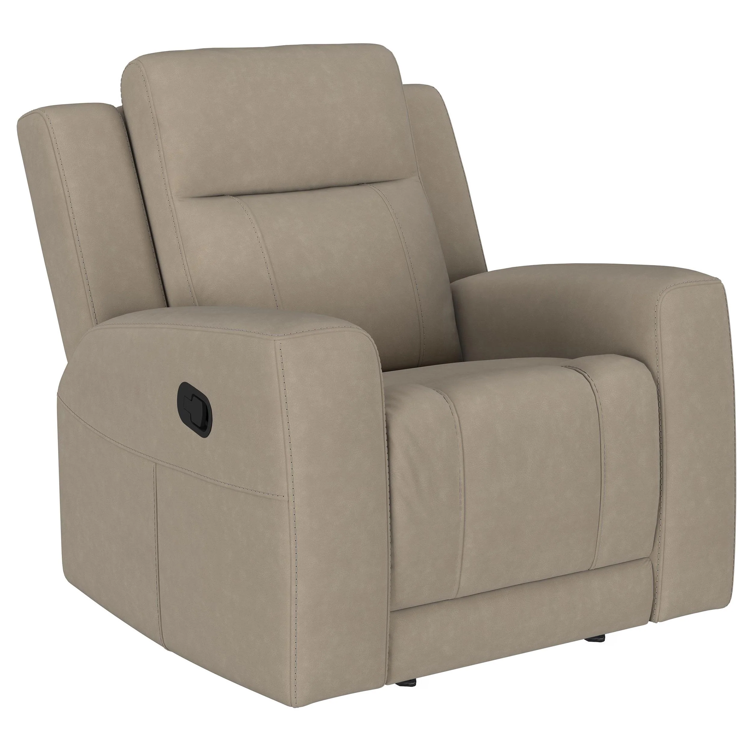 Coaster Furniture Brentwood 610283 Upholstered Recliner Chair – Taupe