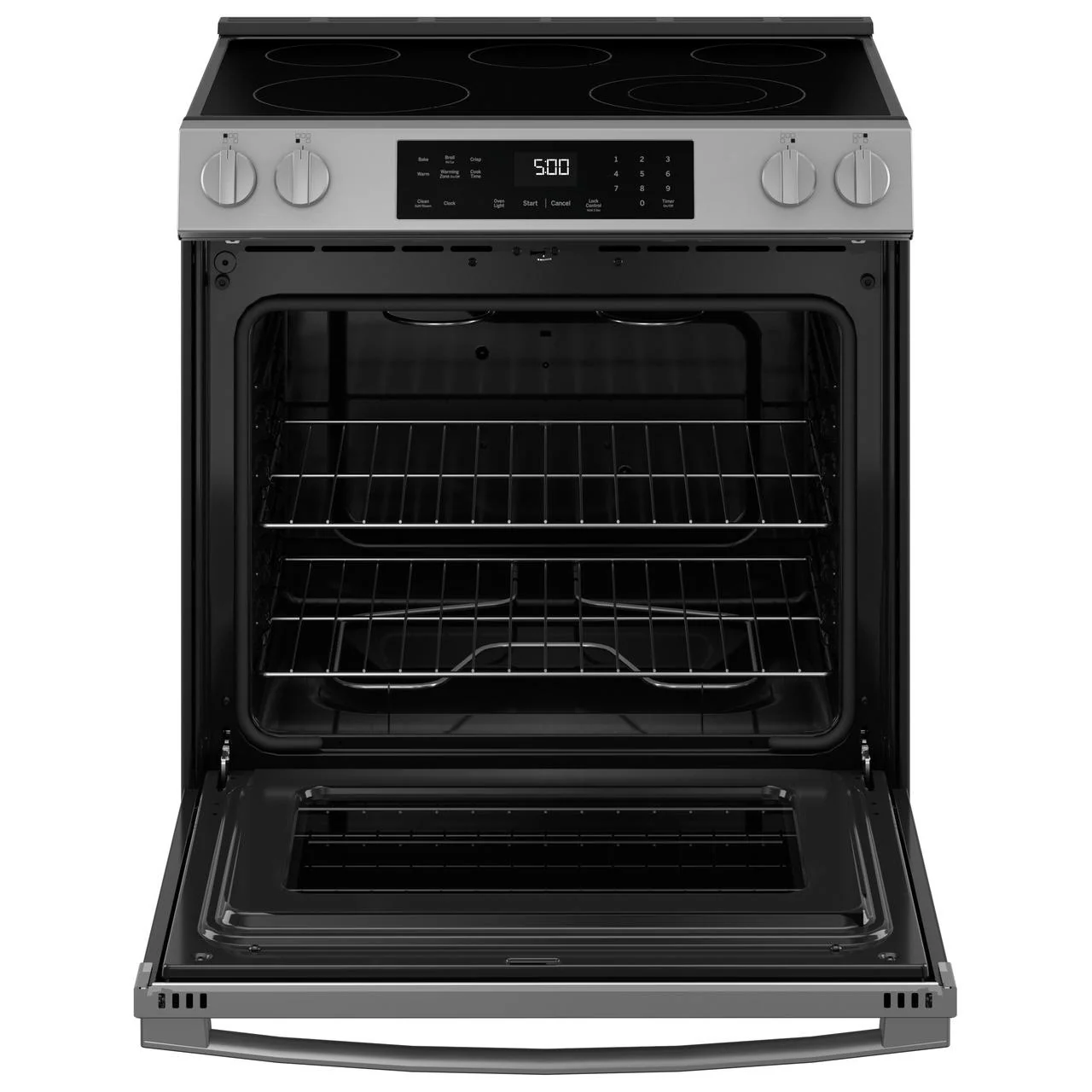 GE 30-inch Slide-in Electric Range with Crisp Mode GRS500PVSS - Image 3