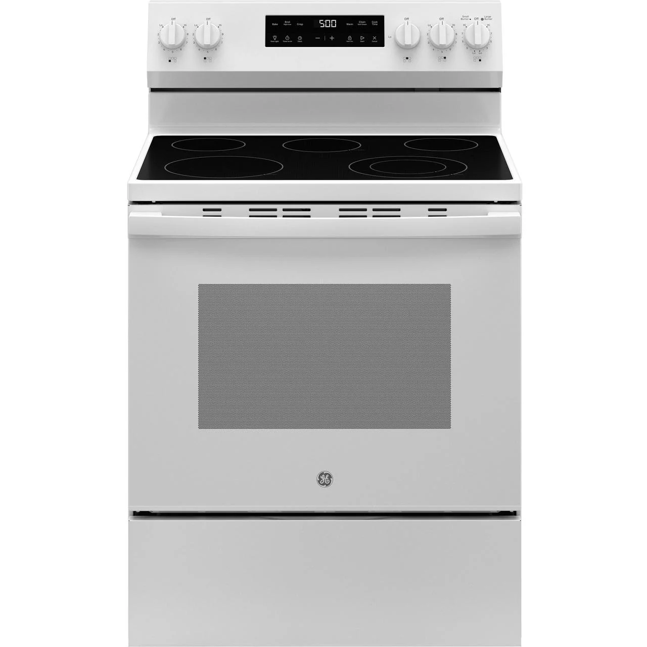 GE 30-inch Freestanding Electric Range GRF500PVWW - Image 1