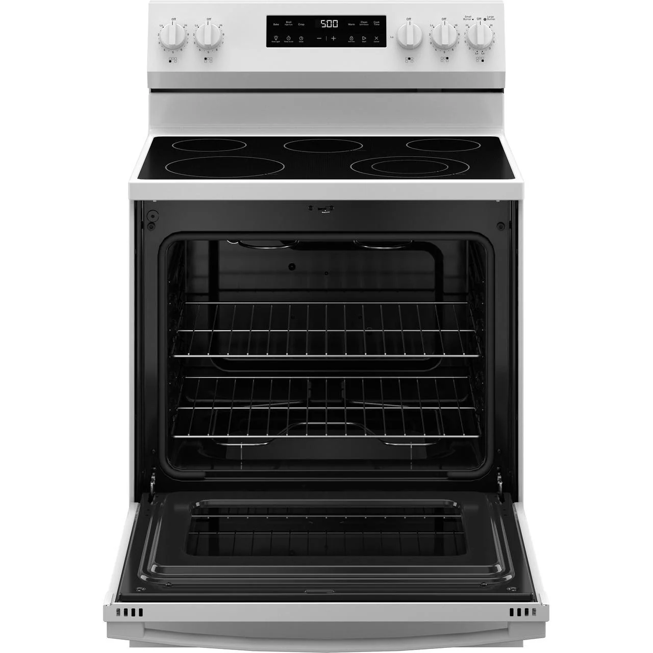 GE 30-inch Freestanding Electric Range GRF500PVWW - Image 3