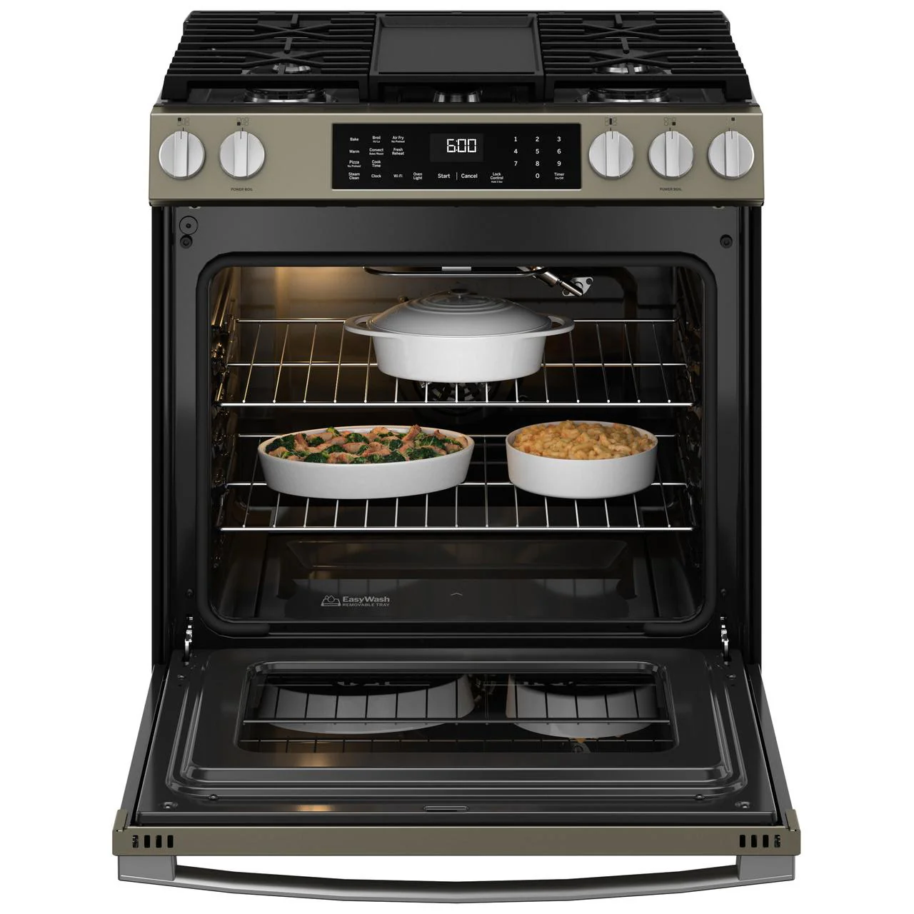 GE 30-inch Slide-in Gas Range with WiFi GGS600AVES - Image 2