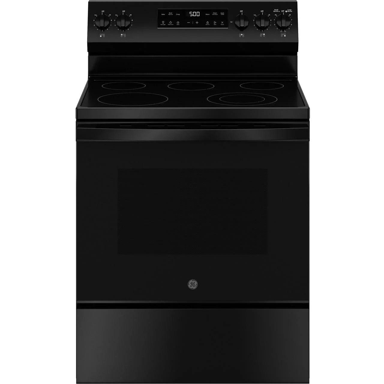 GE 30-inch Freestanding Electric Range GRF500PVBB - Image 1
