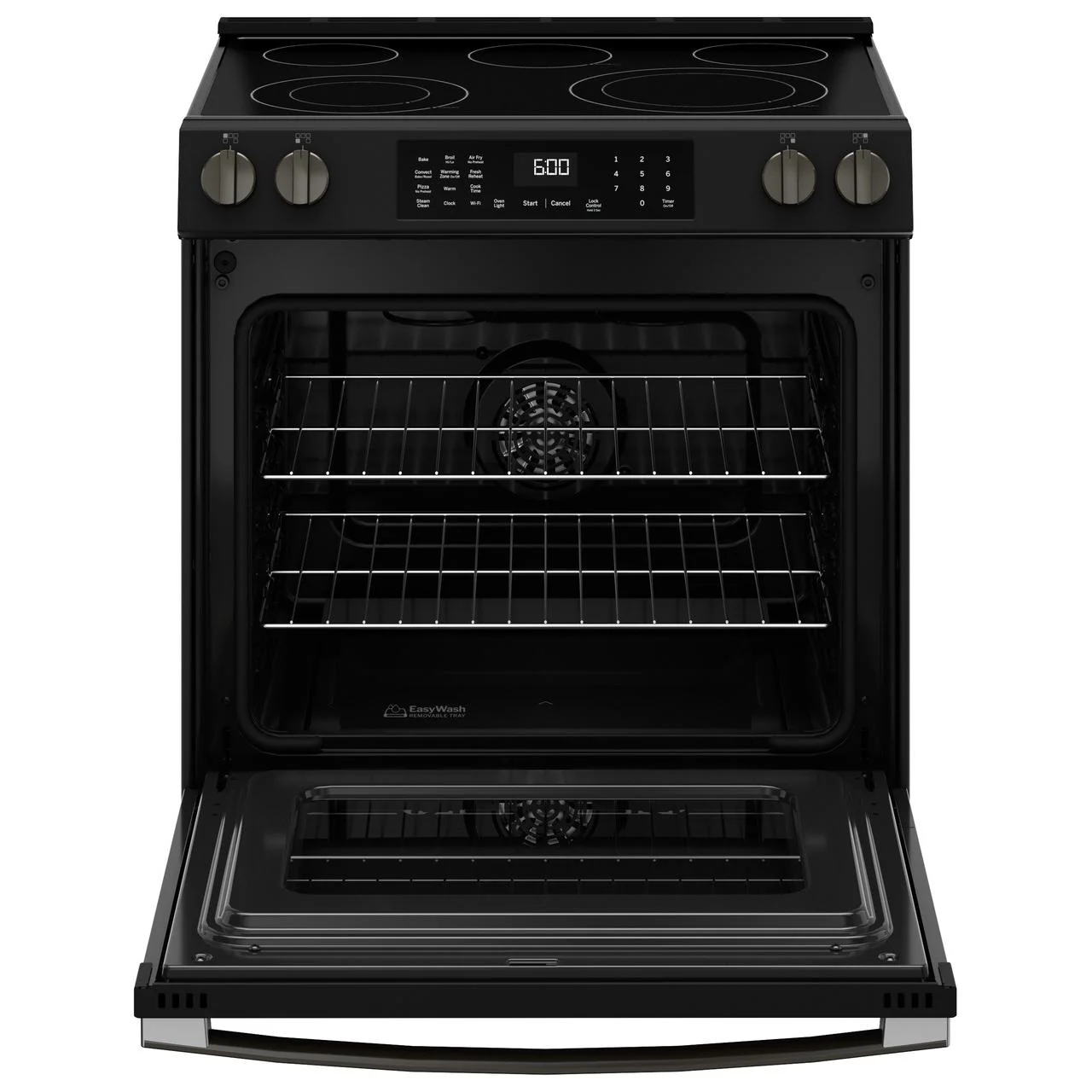 GE 30-inch Slide-in Electric Range with Convection Technology GRS600AVDS - Image 3