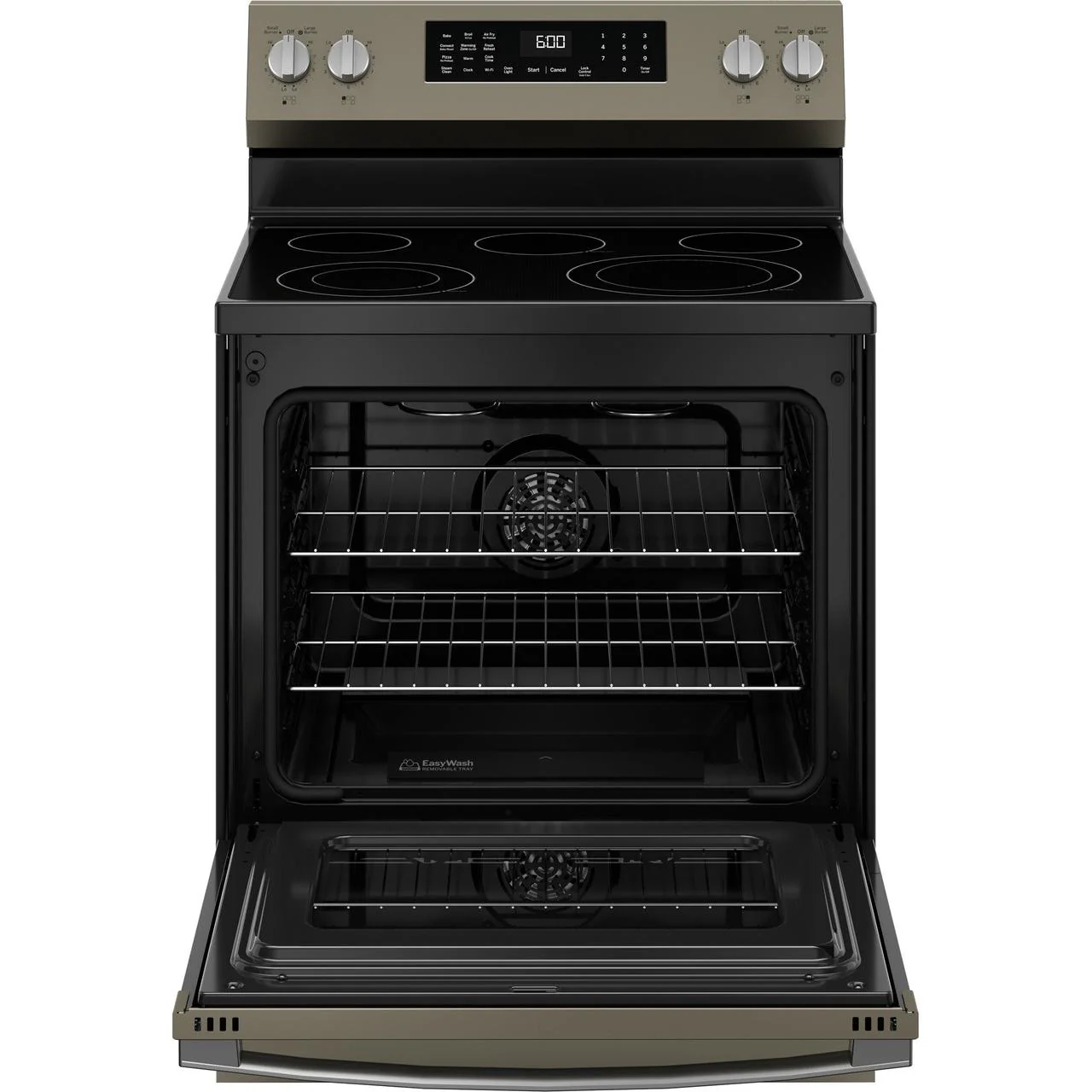 GE 30-inch Freestanding Electric Range with Convection Technology GRF600AVES - Image 3