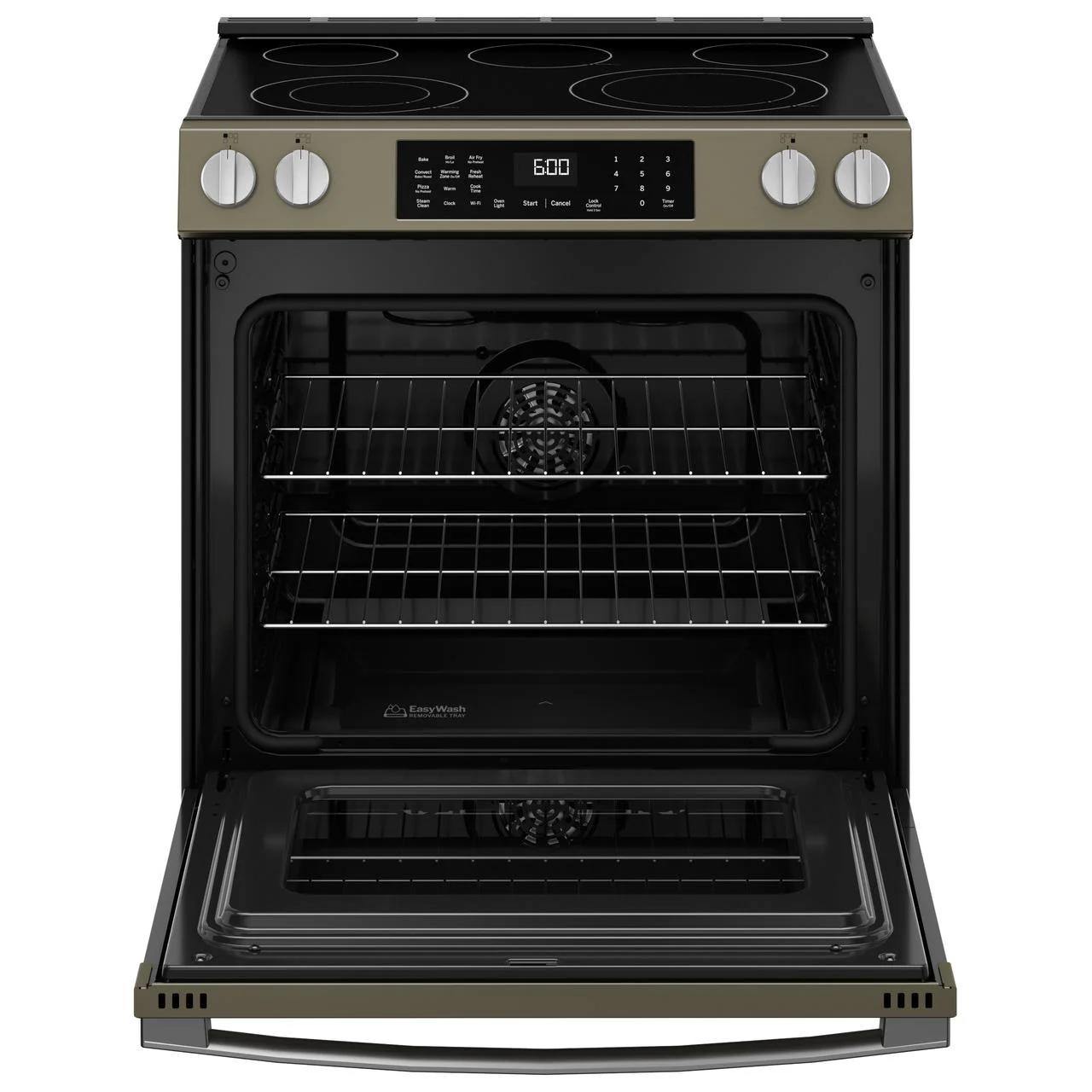 GE 30-inch Slide-in Electric Range with Convection Technology GRS600AVES - Image 3