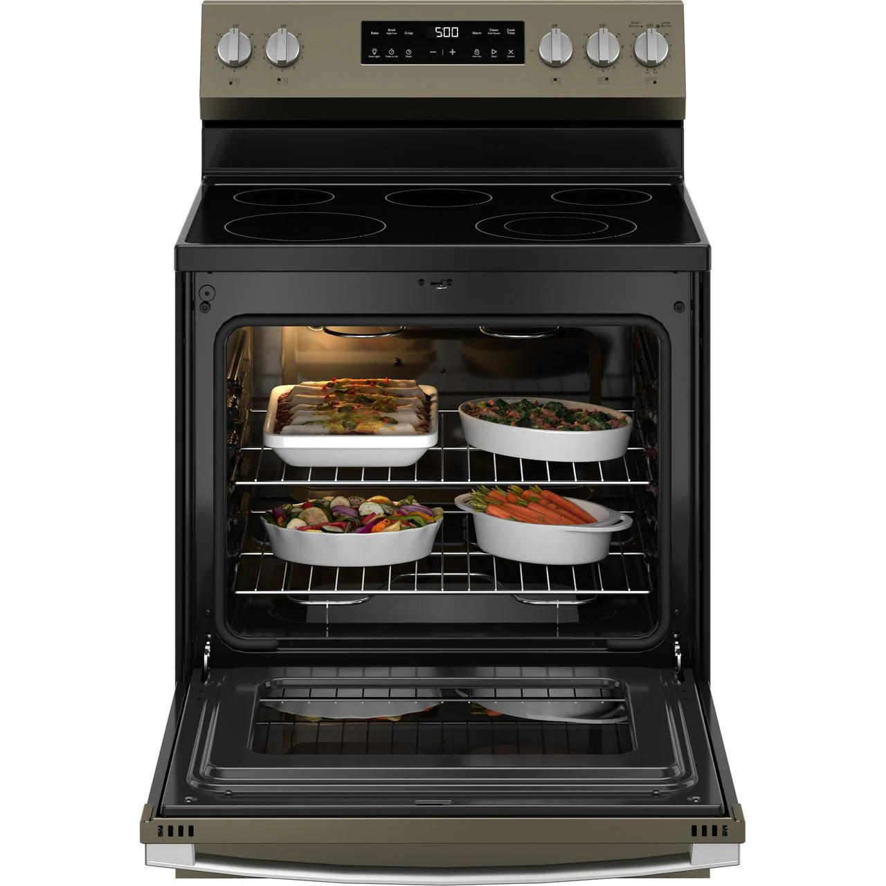 GE 30-inch Freestanding Electric Range GRF500PVES - Image 2