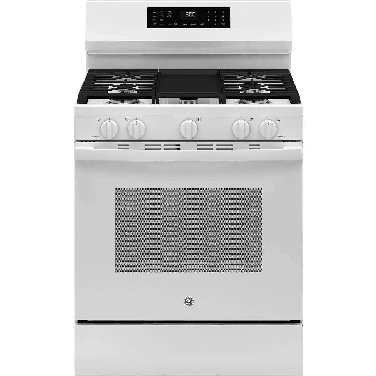 GE 30-inch Freestanding Gas Range with Convection Technology GGF600AVWW