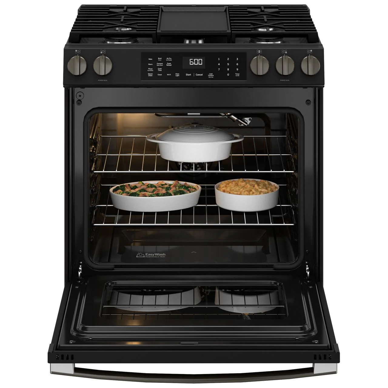 GE 30-inch Slide-in Gas Range with WiFi GGS600AVDS - Image 2