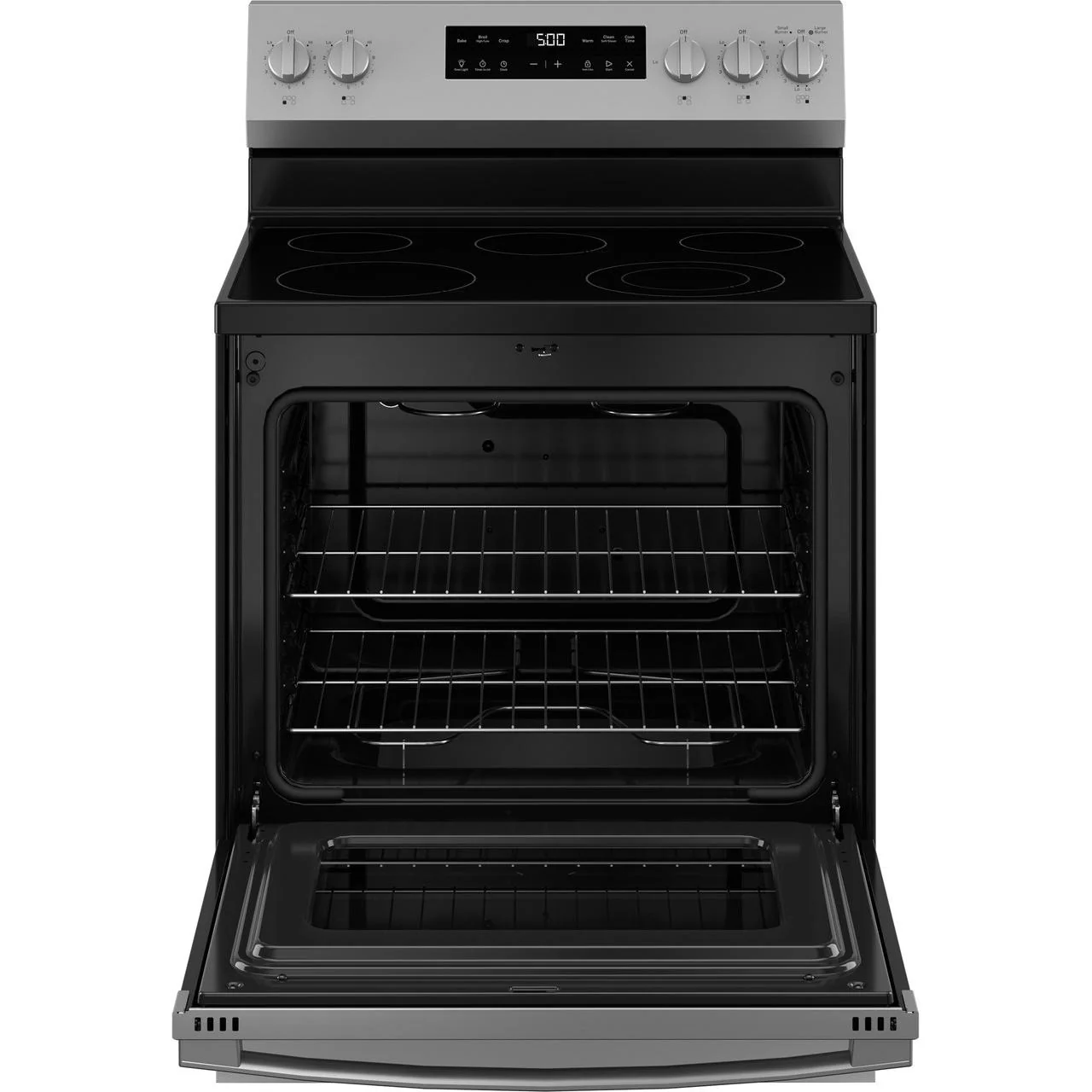 GE 30-inch Freestanding Electric Range GRF500PVSS - Image 3