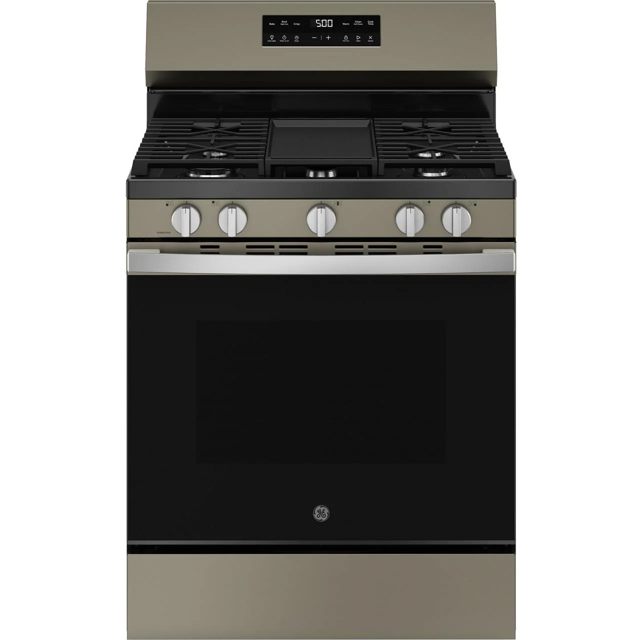 GE 30-inch Freestanding Gas Range with Center Oval Burner GGF500PVES