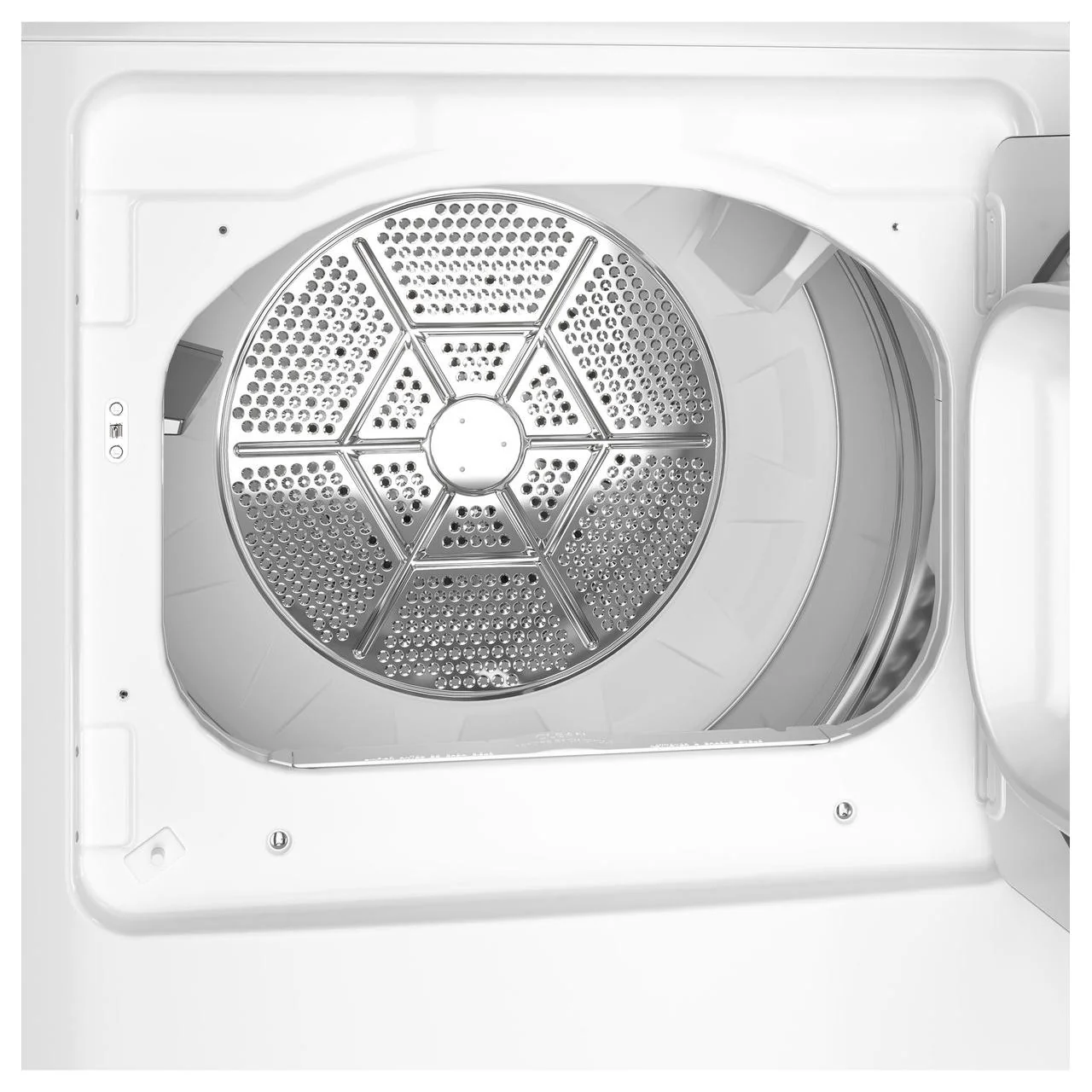 GE 7.2 cu. ft. Electric Dryer with Reversible Door GTD38EASWWS - Image 3