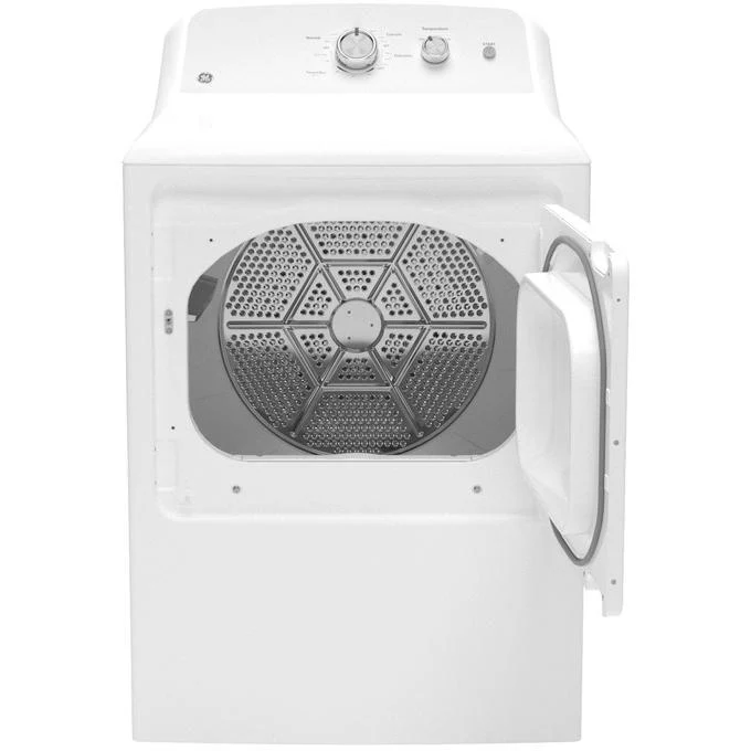 GE 6.2 cu. ft. Gas Dryer with Reversible Door GTX38GASWWS - Image 2