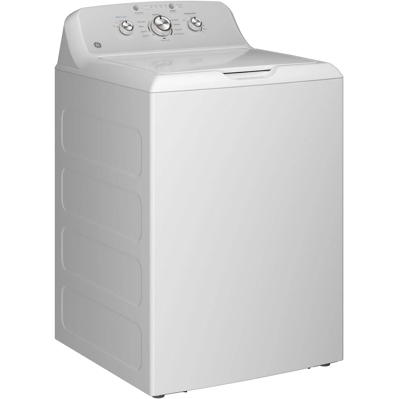 GE 4.3 cu. ft. Top Loading Washer with True Dual-Action Agitator GTW385ASWWS - Image 2