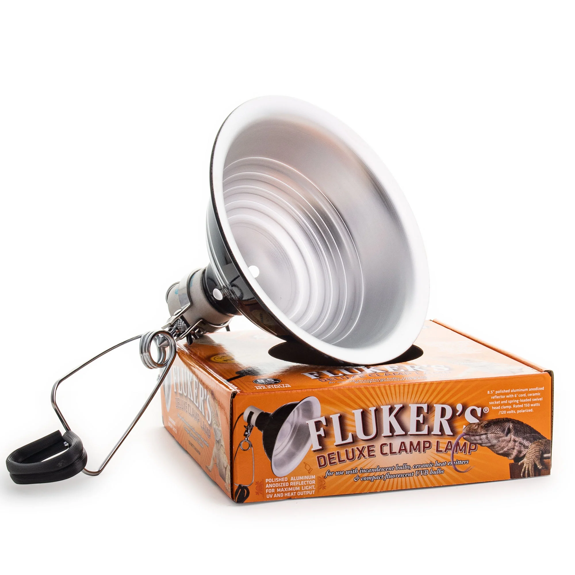 Fluker s Clamp Lamp with Switch  8.5 - Image 1