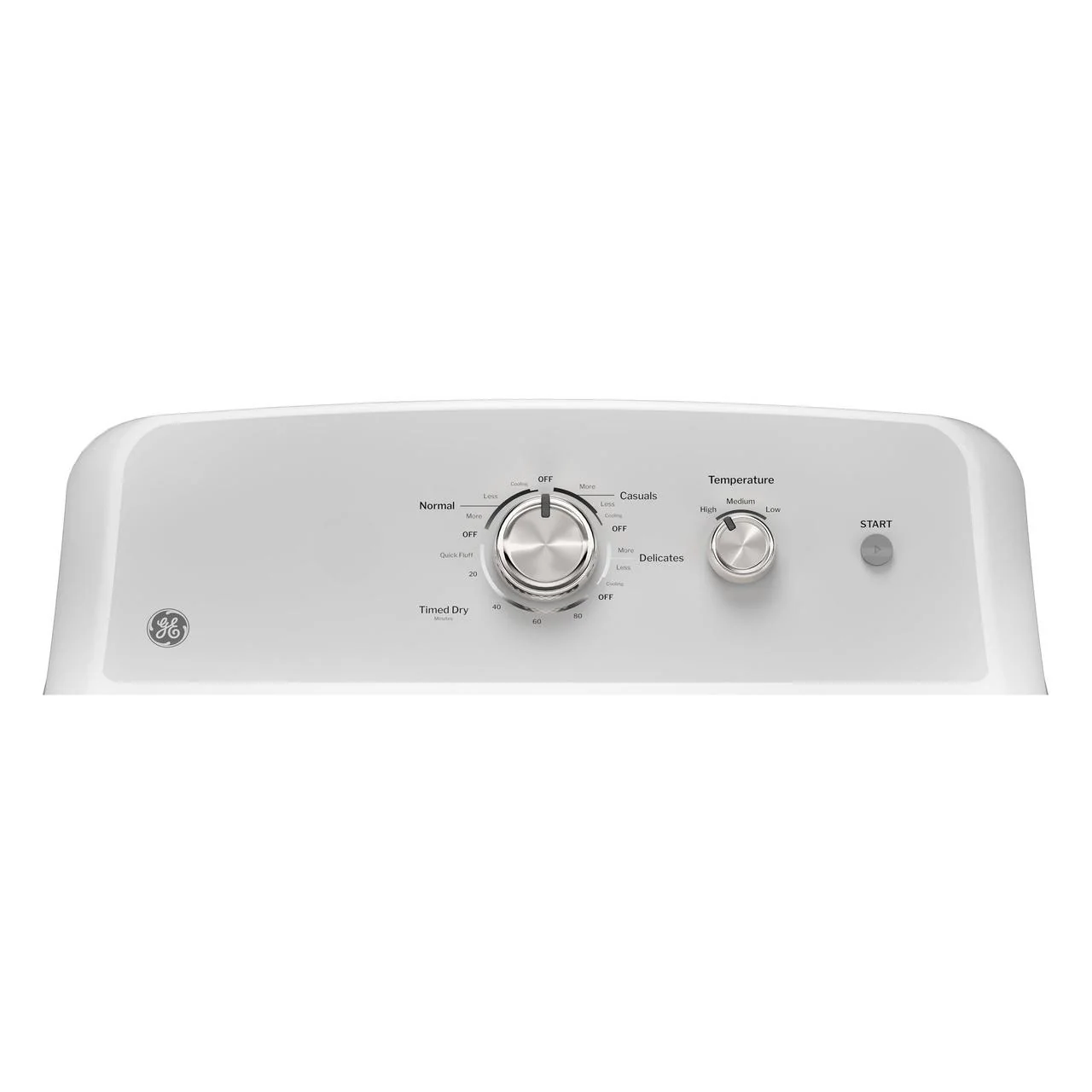 GE 7.2 cu. ft. Gas Dryer with Reversible Door GTD38GASWWS - Image 2