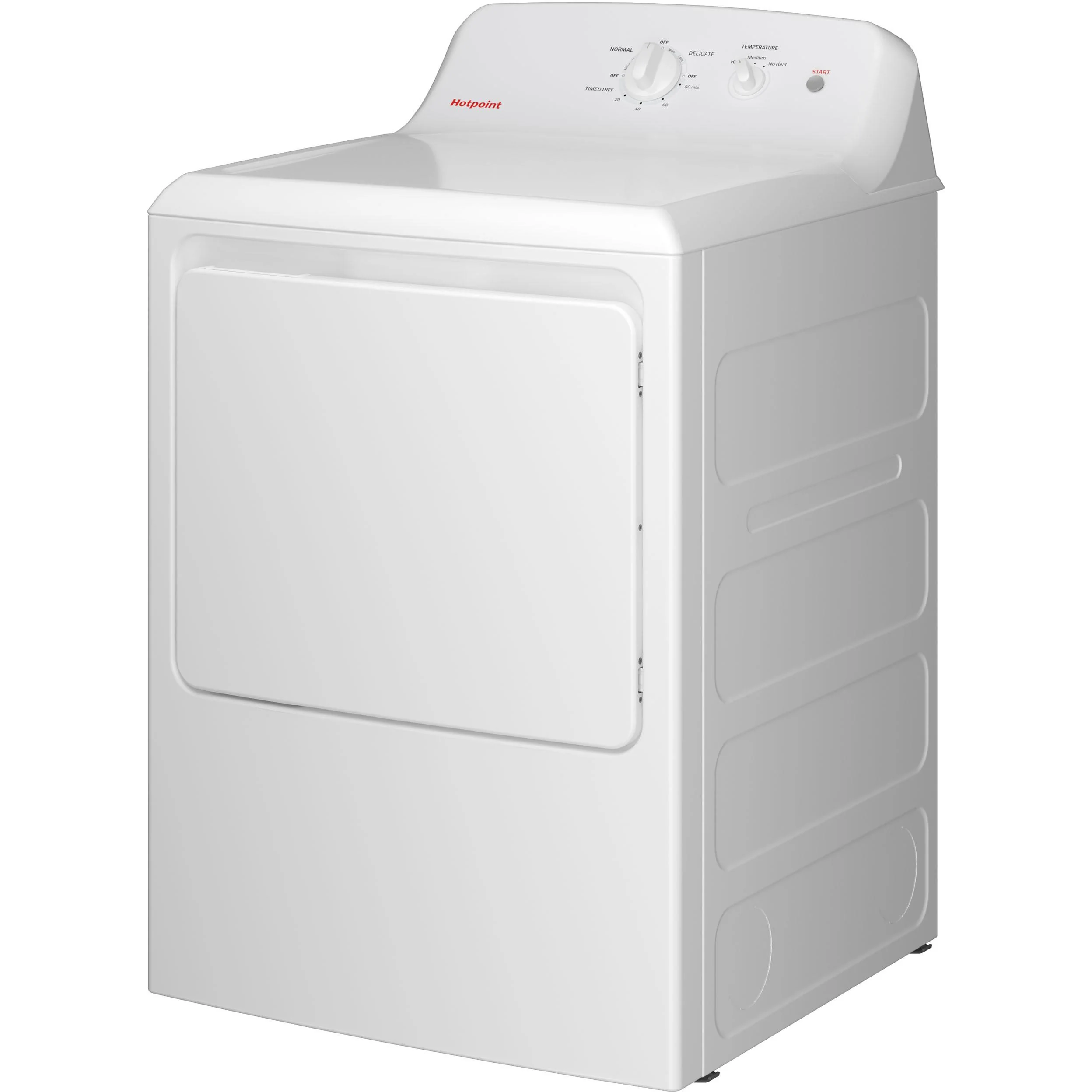 Hotpoint 6.2 cu. ft. Gas Dryer with Reversible Door HTX26GASWWW - Image 3