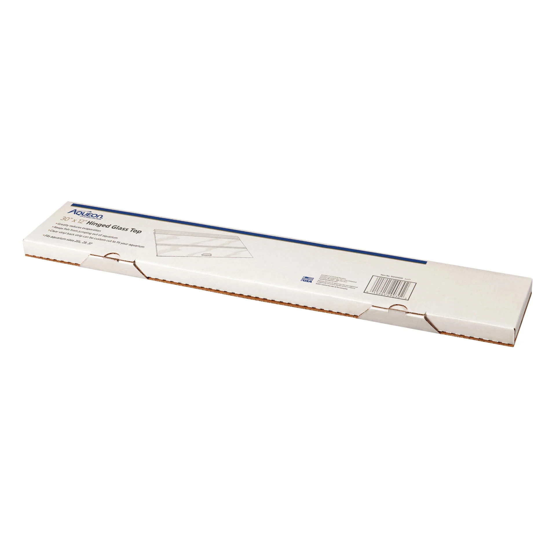 Aqueon Hinged Glass Tops 30 x 12 Inches - Image 1