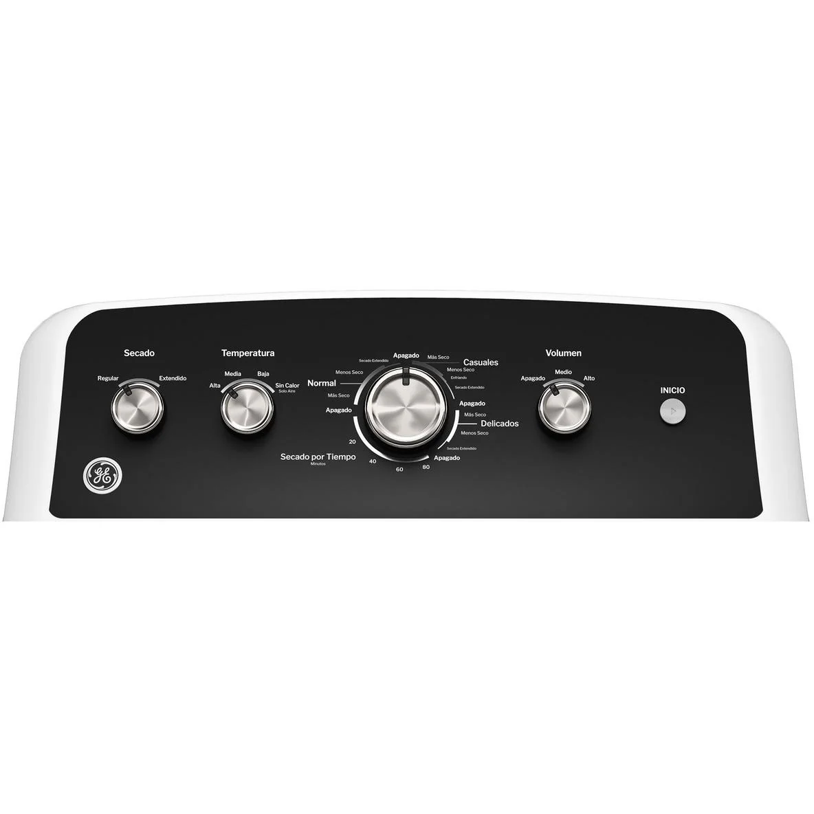GE 7.2 cu. ft. Electric Dryer ETD48EASWWB - Image 3