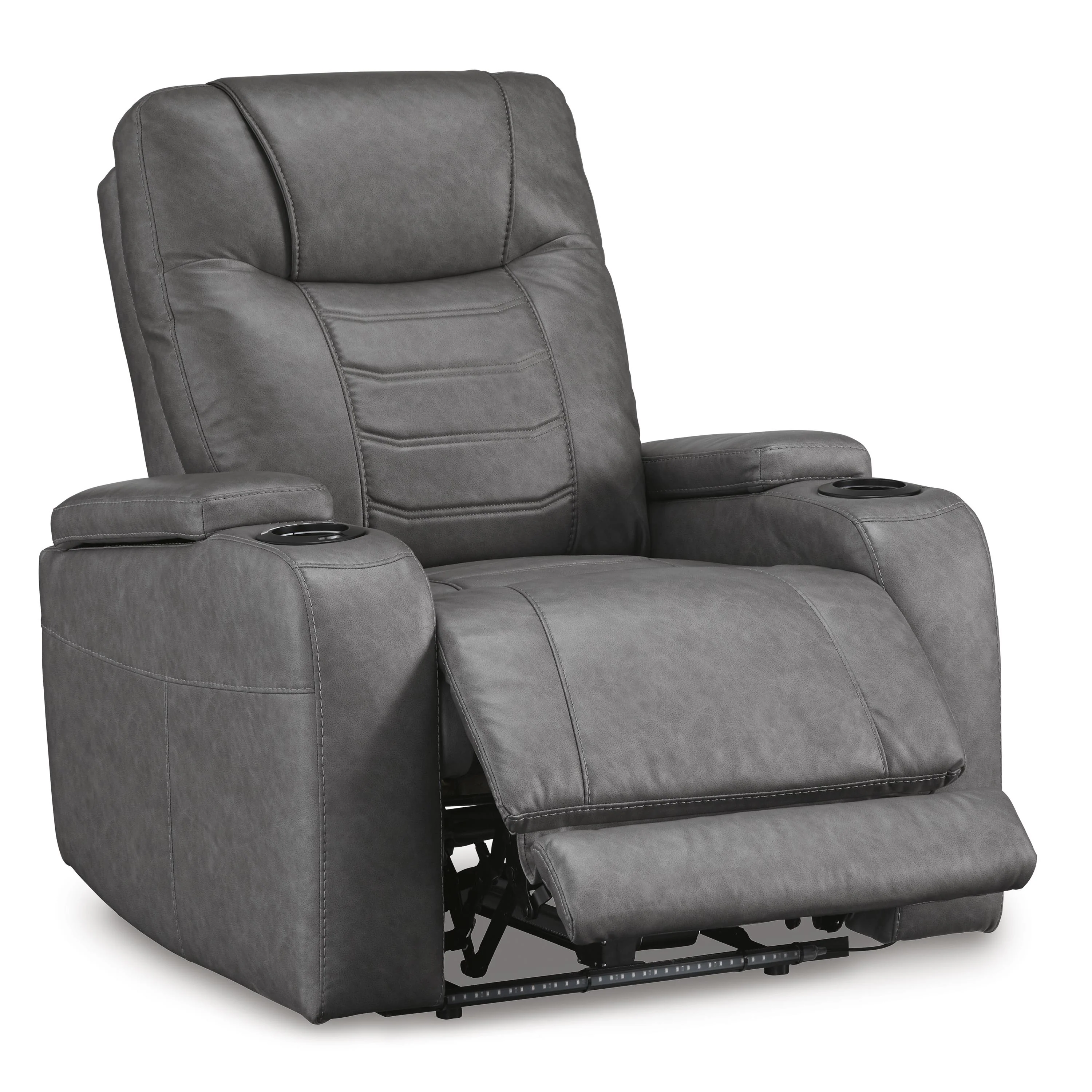 Signature Design by Ashley Schooner Rocks 1610213 Power Recliner with Adjustable Headrest - Image 2