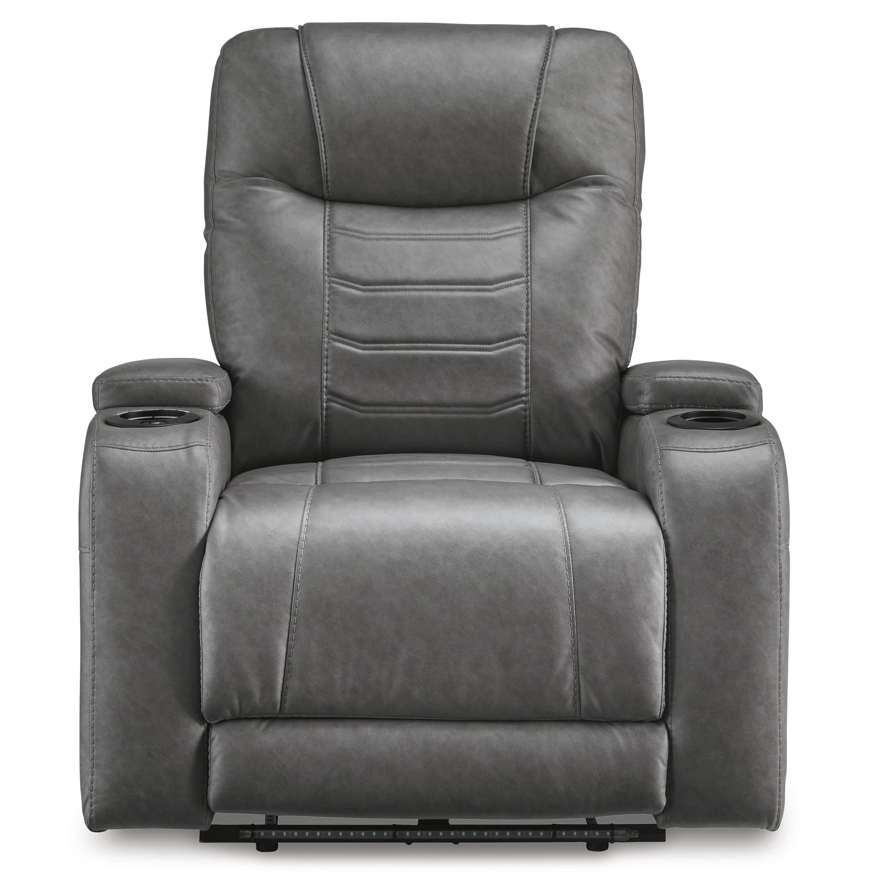 Signature Design by Ashley Schooner Rocks 1610213 Power Recliner with Adjustable Headrest - Image 3