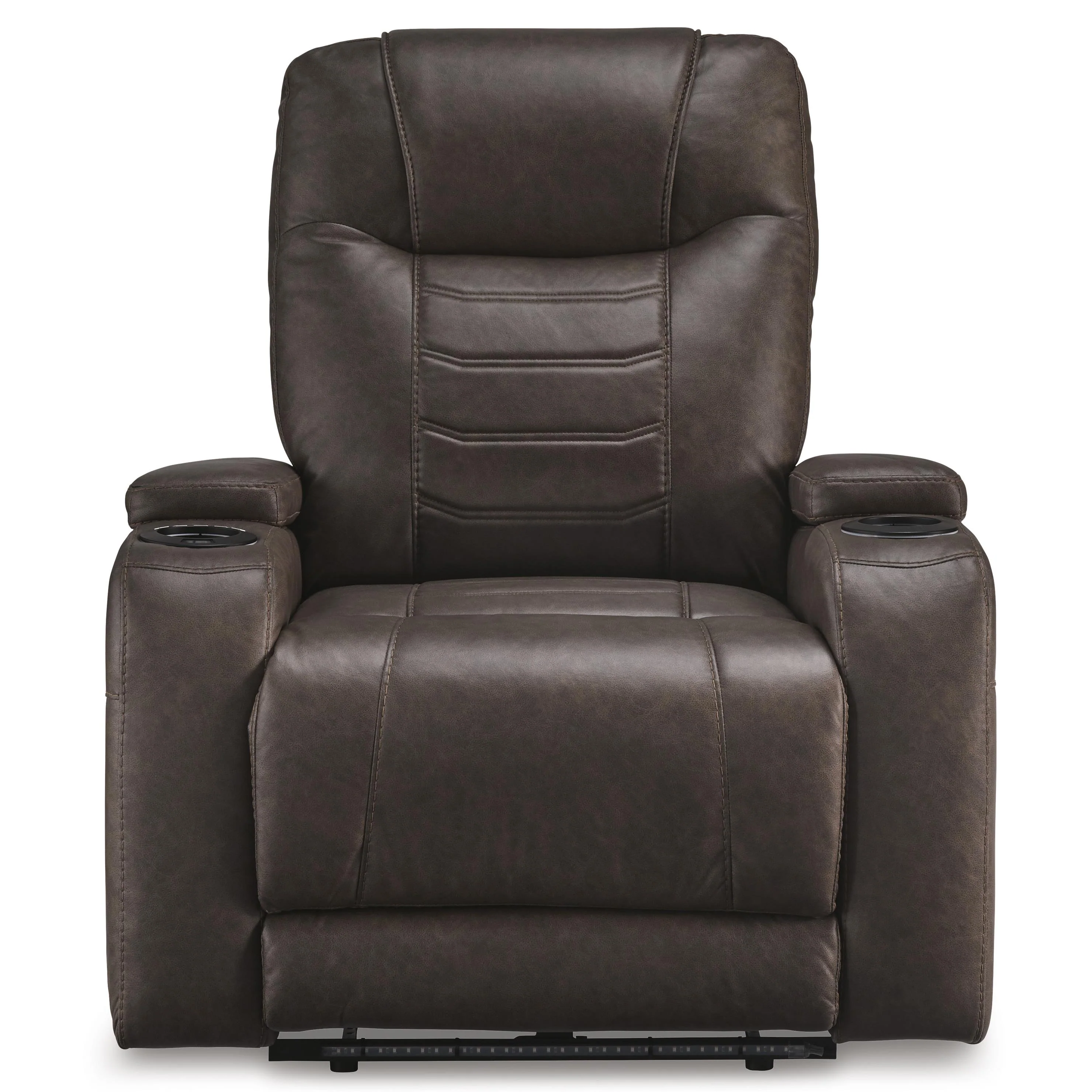 Signature Design by Ashley Schooner Rocks 1610413 Power Recliner with Adjustable Headrest - Image 3