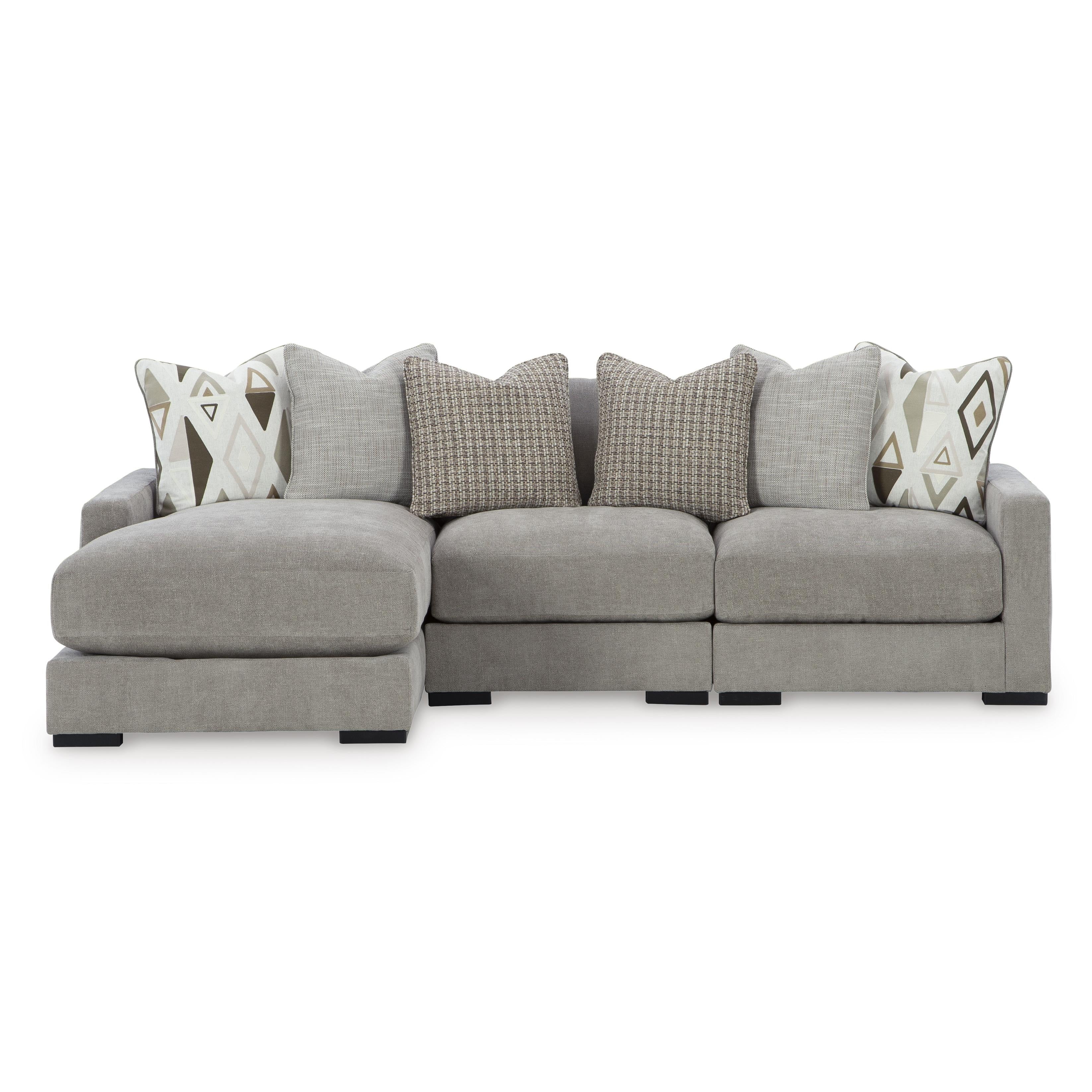 Benchcraft Aslan Court 20305S3 3 pc Sofa Sectional with Chaise