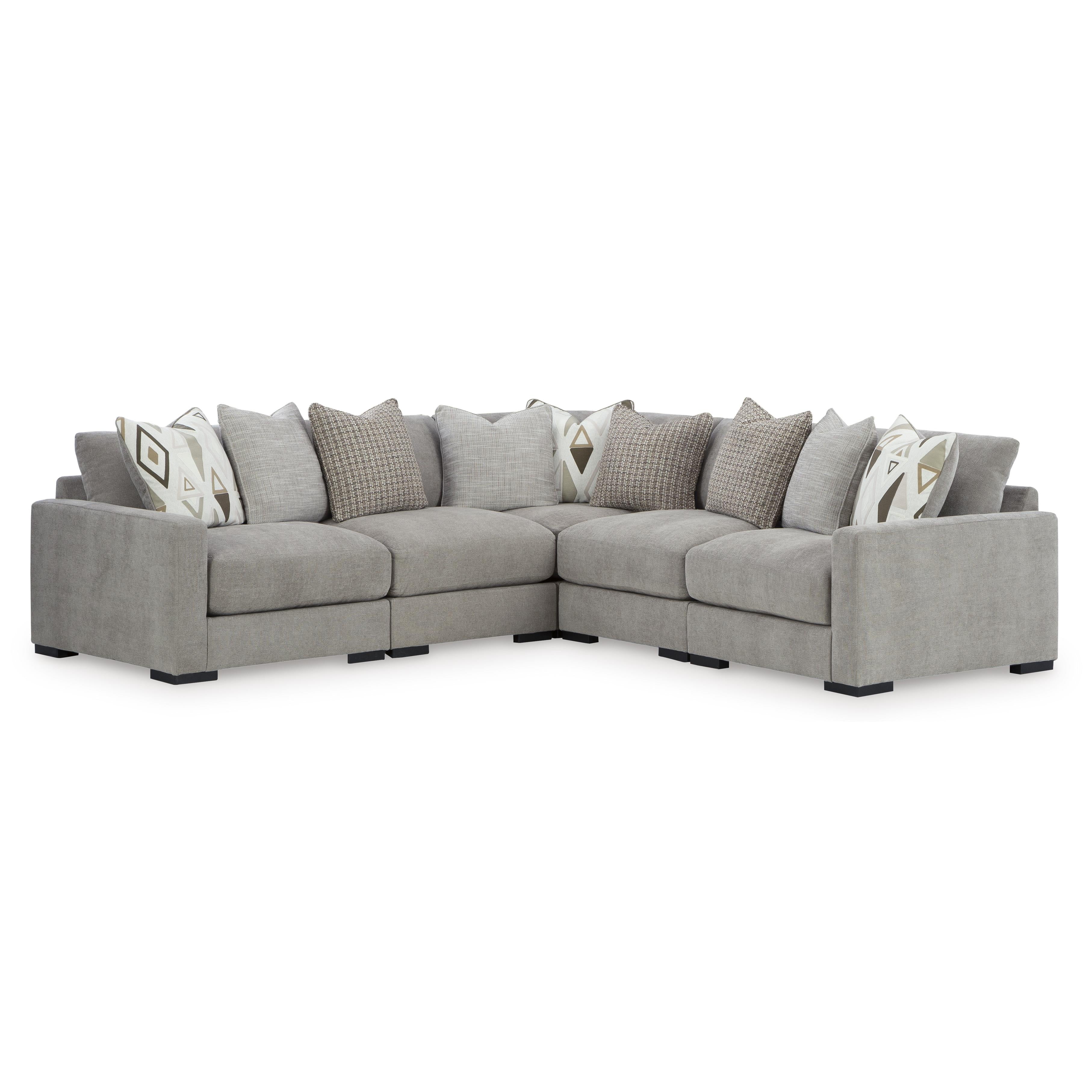 Benchcraft Aslan Court 20305S6 5 pc Sectional
