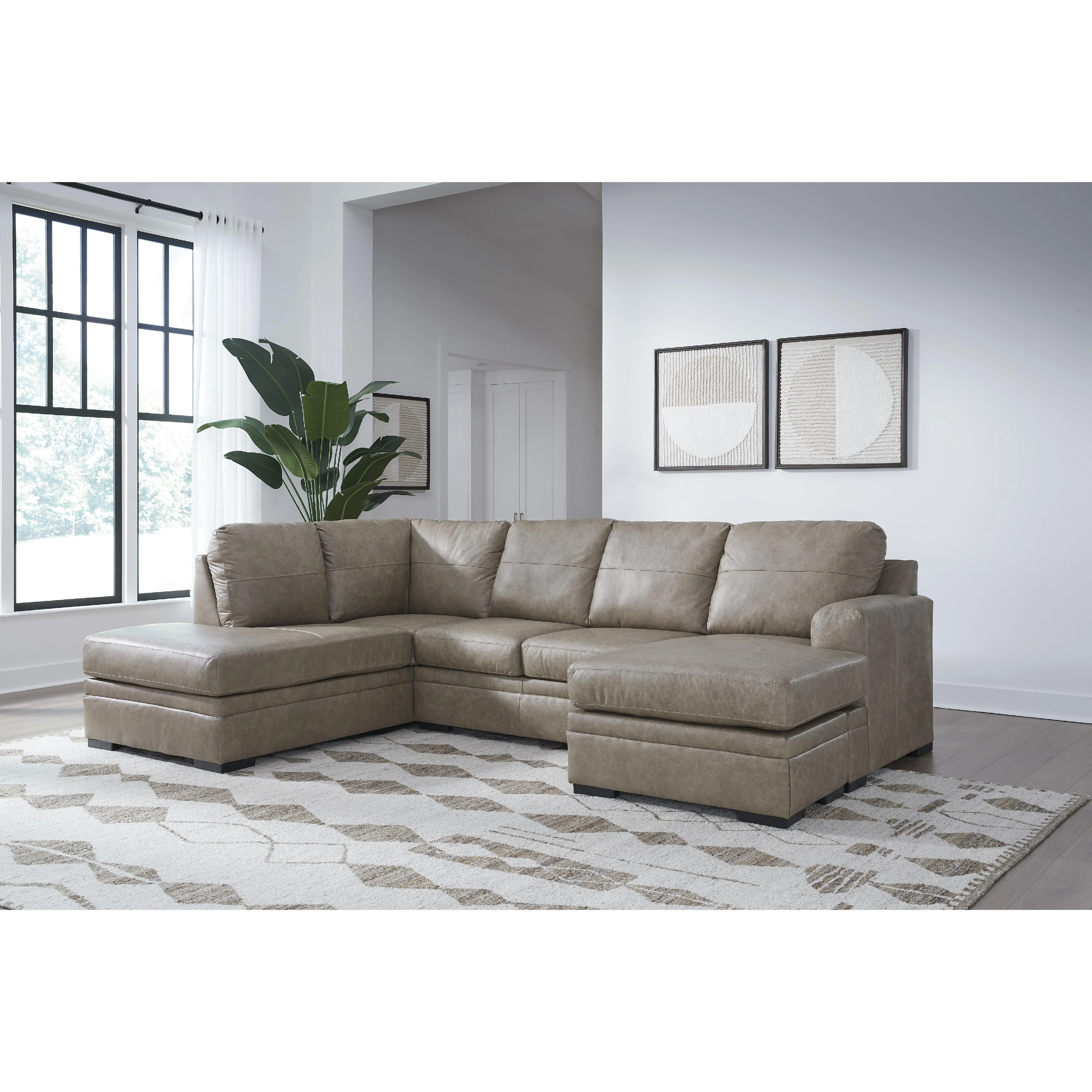 Signature Design by Ashley Amuleto 22405S2 2 pc Sectional with Chaise - Image 2
