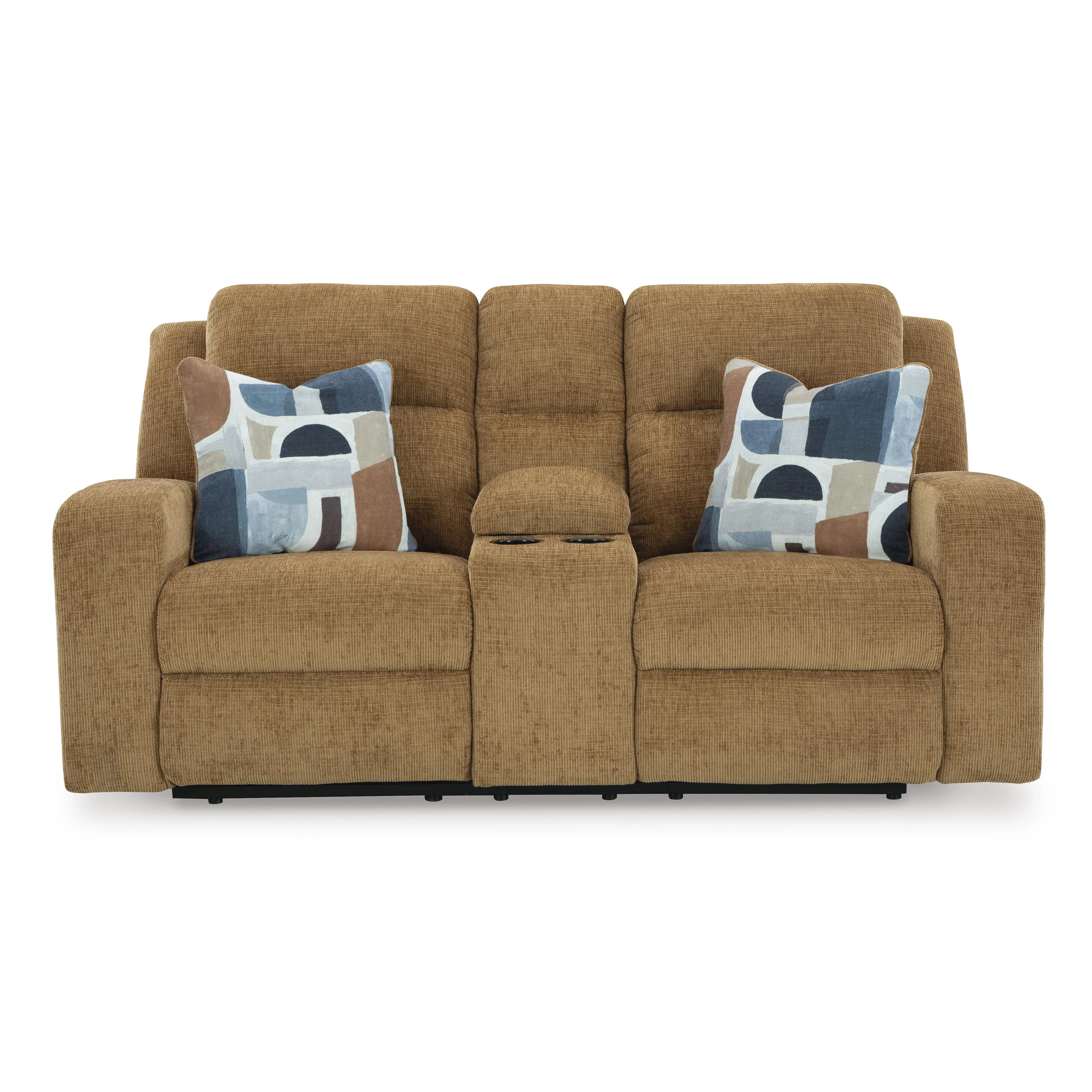 Signature Design by Ashley Kanlow 3860594 Double Reclining Loveseat with Console - Image 3