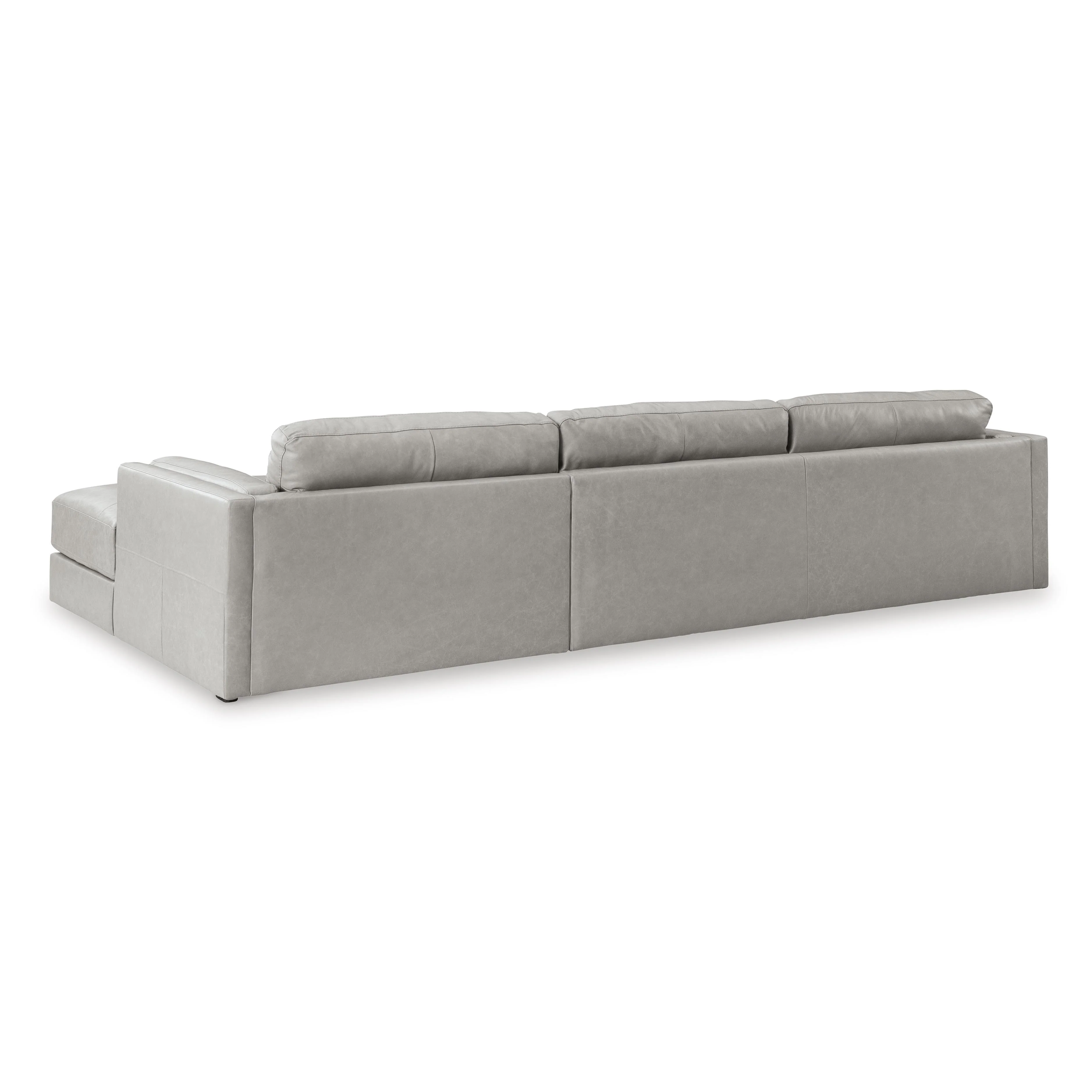 Signature Design by Ashley Amiata 57404S2 2 pc Sectional with Chaise - Image 3