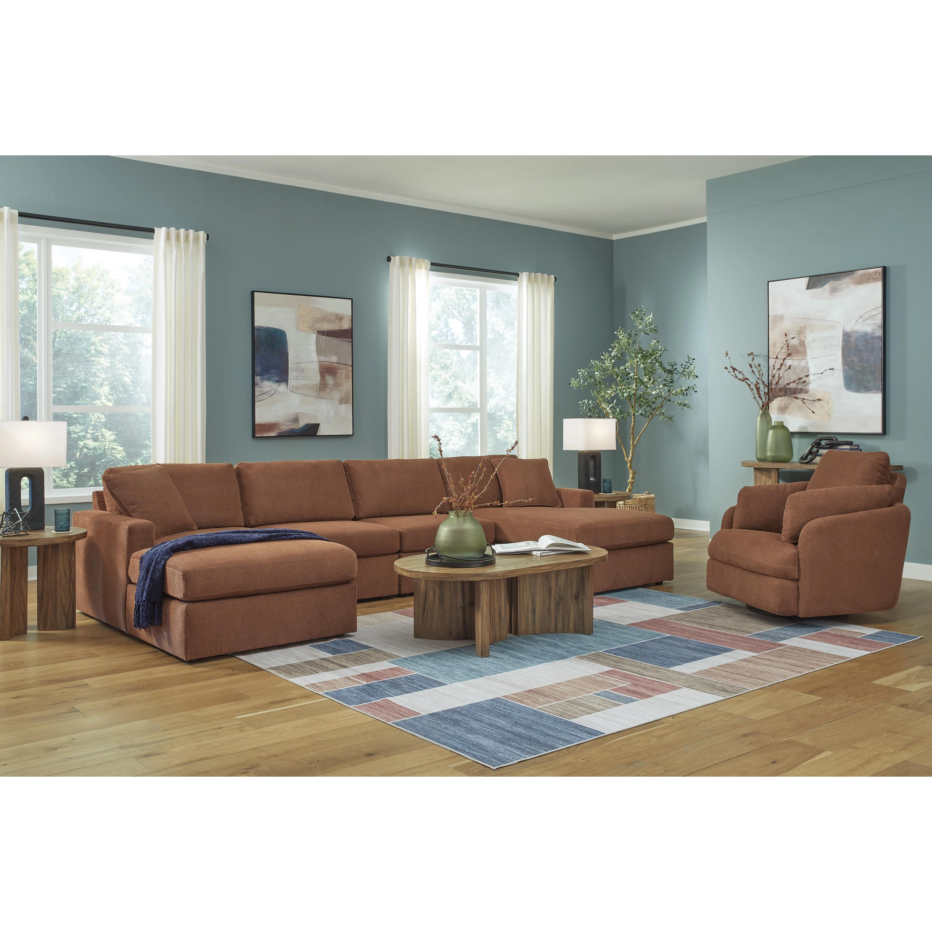 Signature Design by Ashley Modmax 92102S19 4 pc Pit Sectional - Image 3