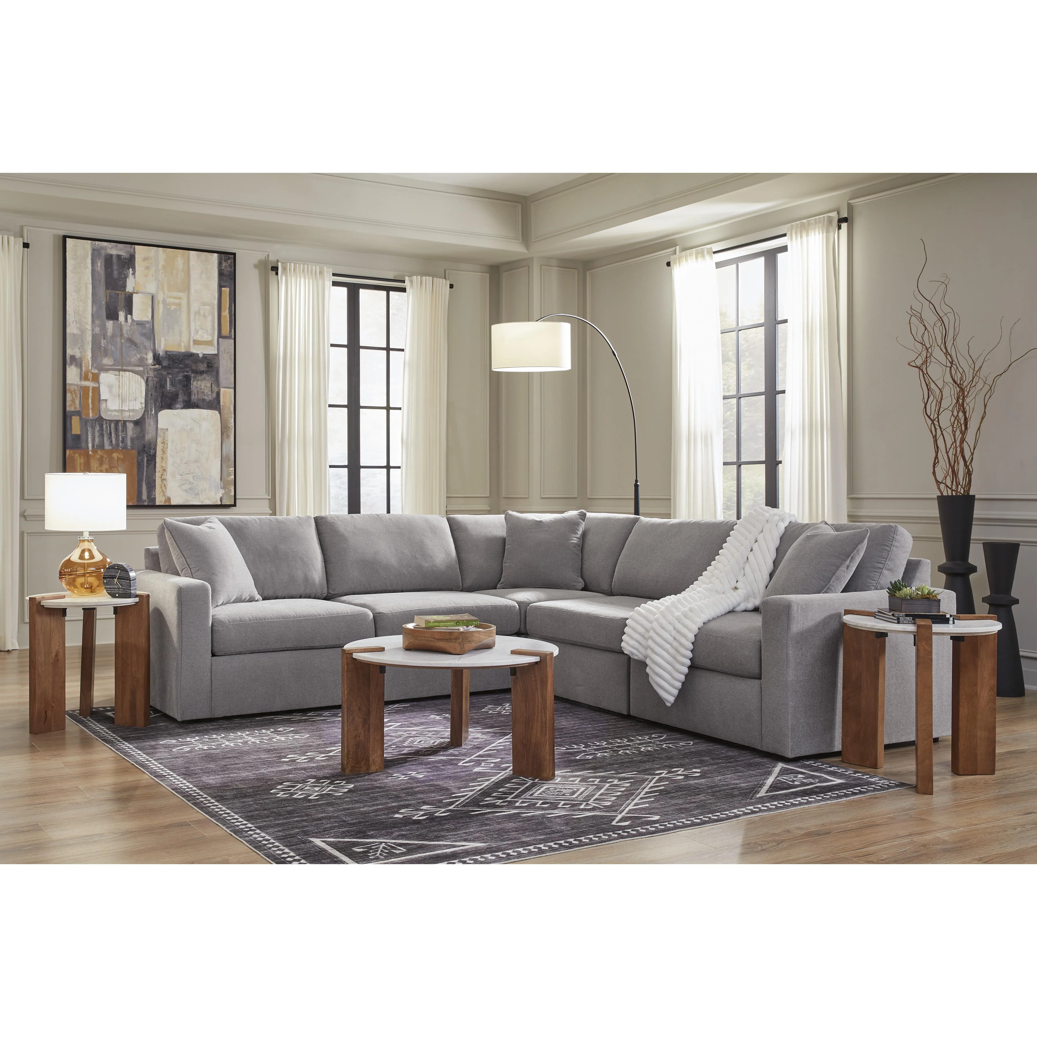 Signature Design by Ashley Modmax 92104S6 5 pc Sectional - Image 3