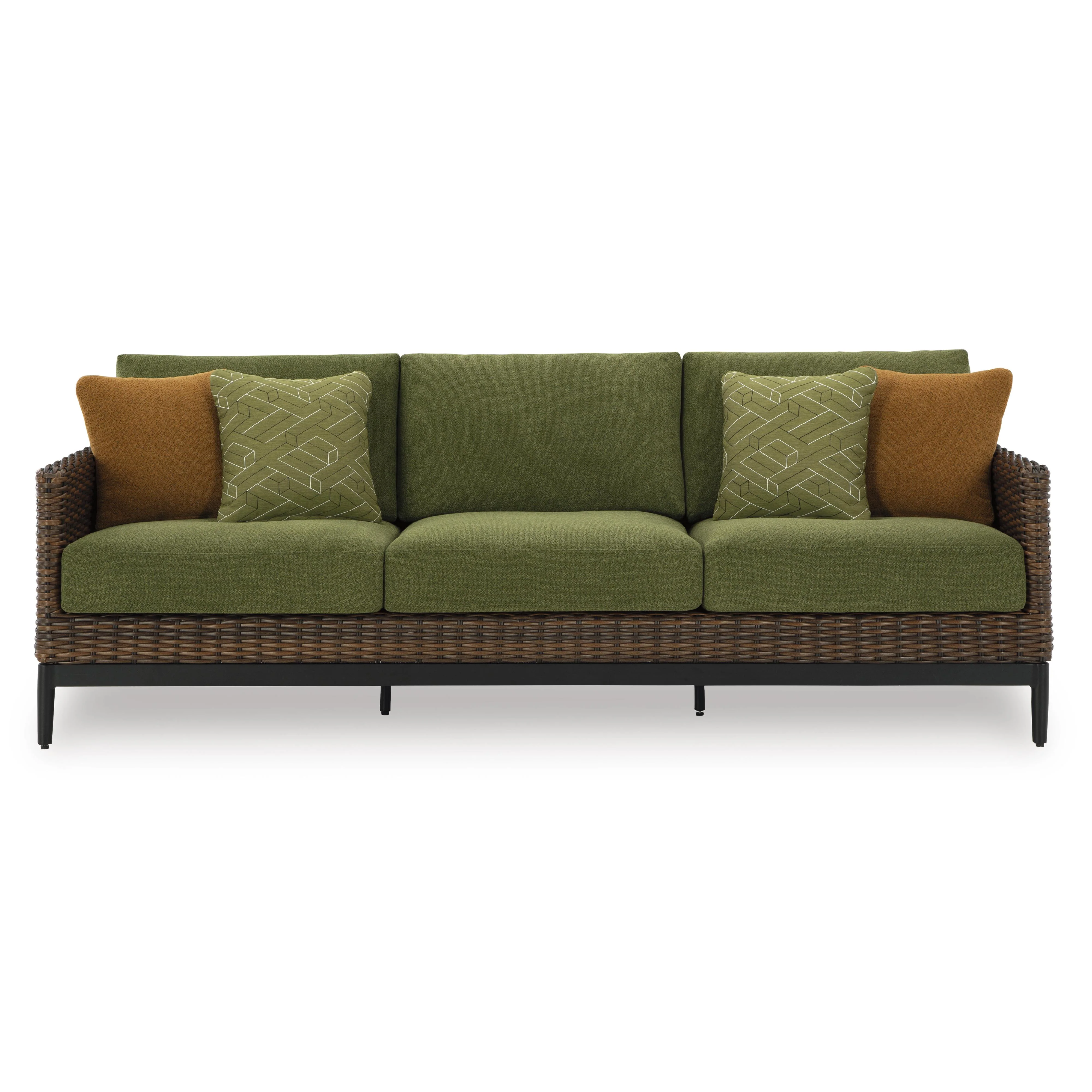 Signature Design by Ashley Horizon Hall P572-838 Sofa with Cushion - Image 2